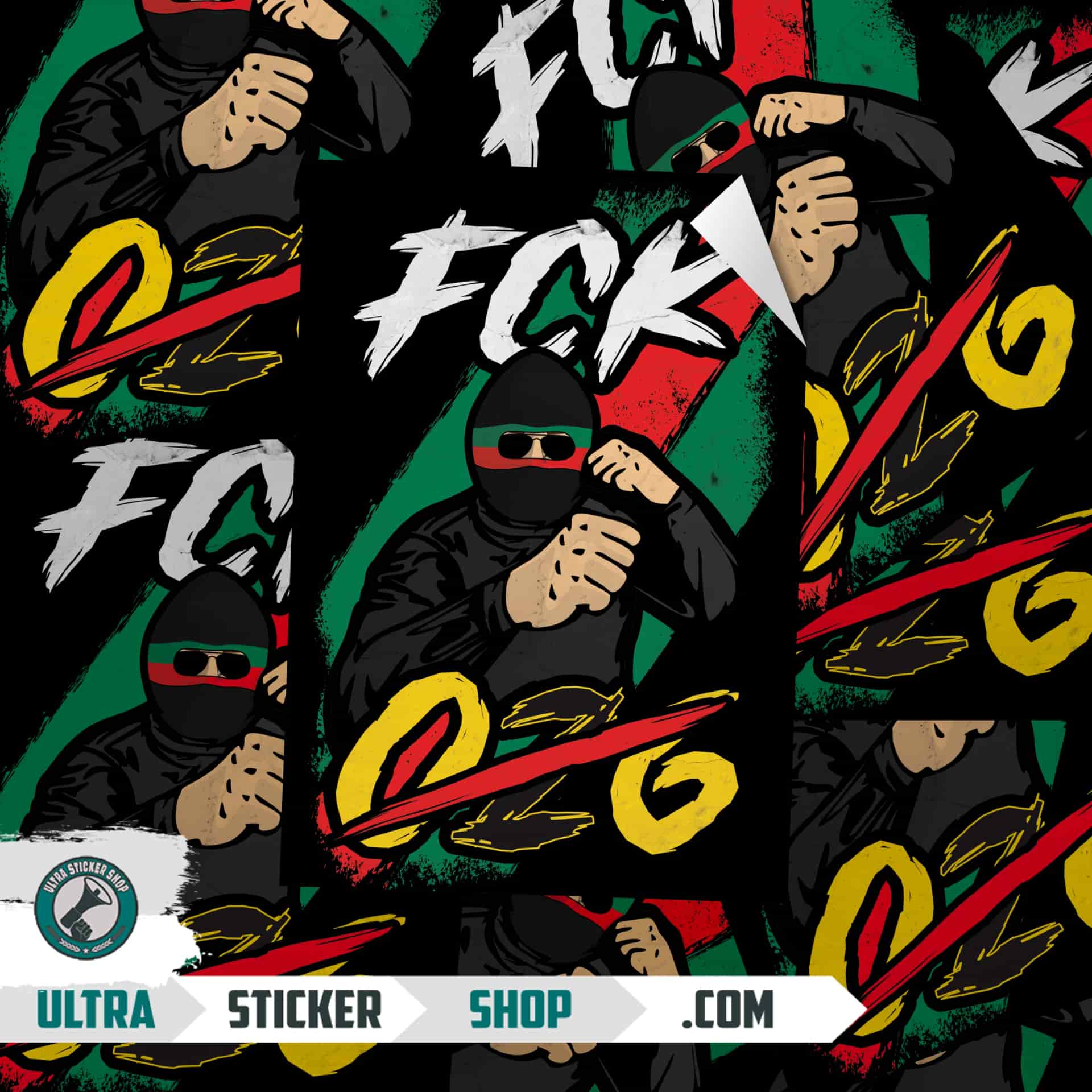 FCK 026 Stickers