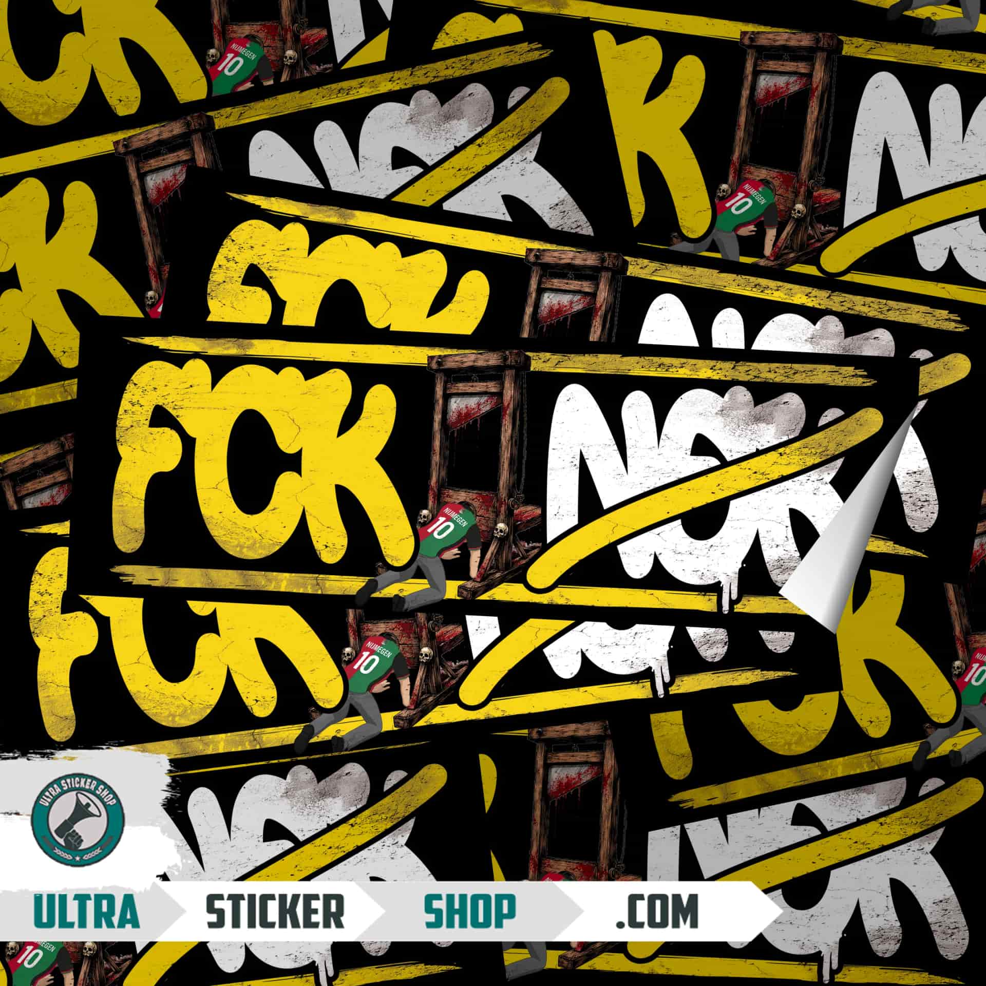 FCK NEK Stickers