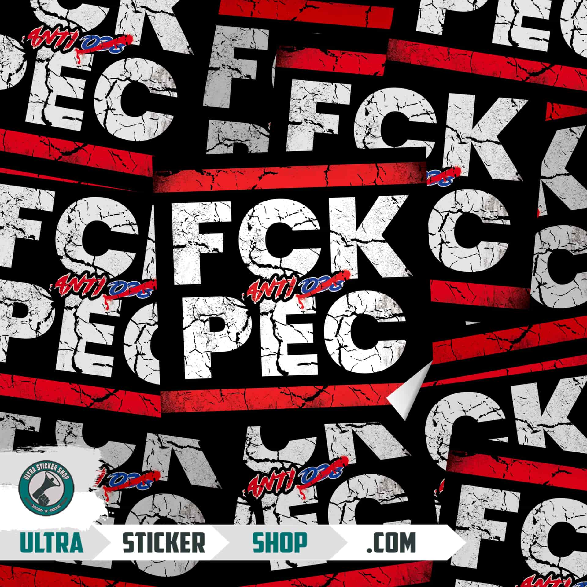 FCK PEC Stickers