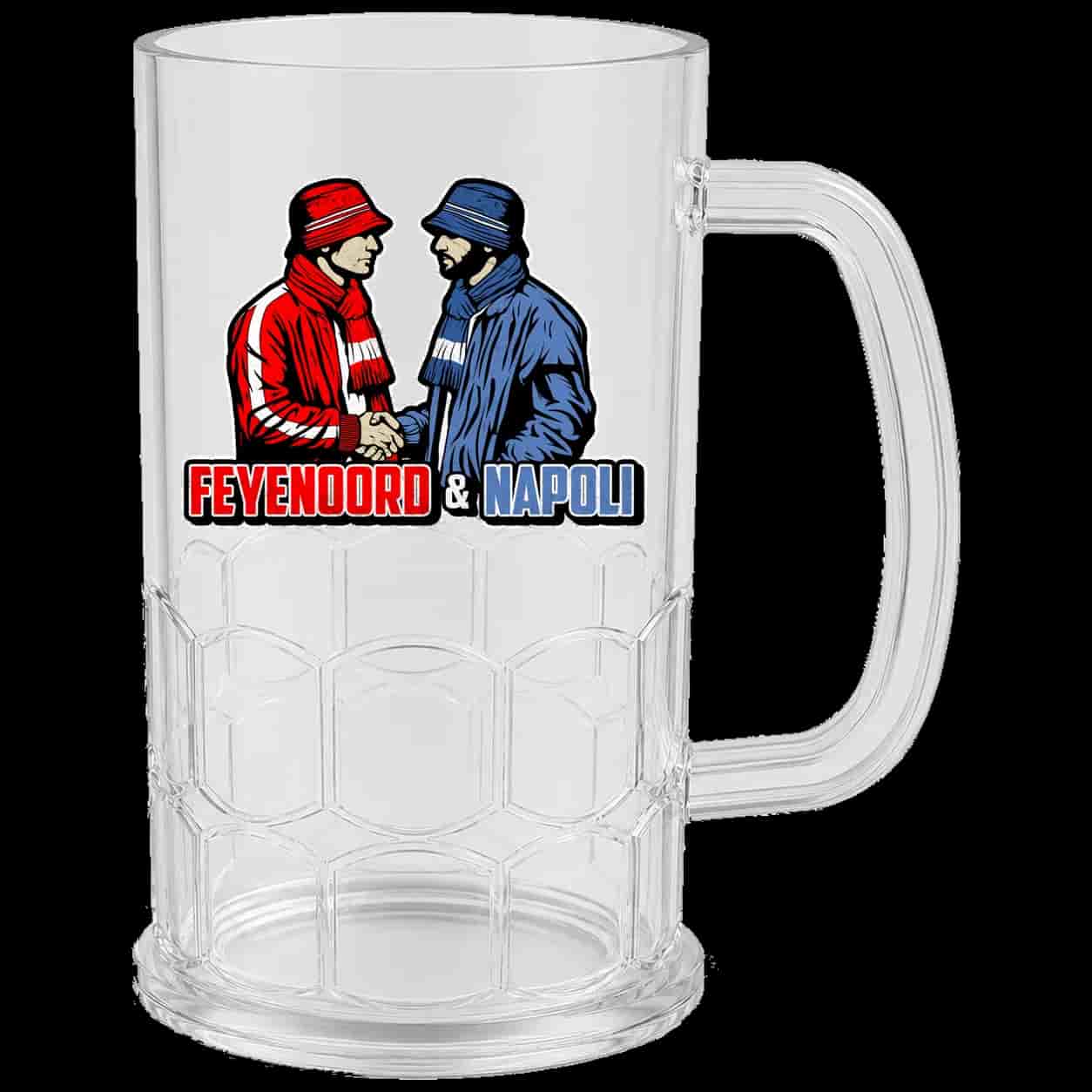 Feyenoord & Napoli Beer Mug