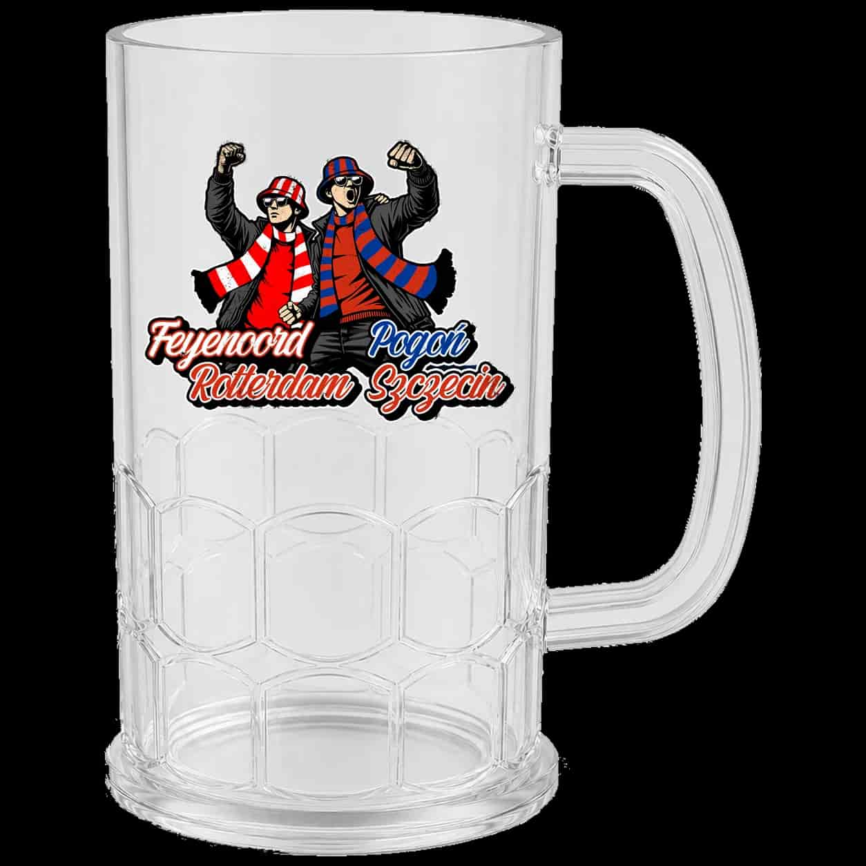 Feyenoord Rotterdam & Pogoń Szczecin Beer Mug