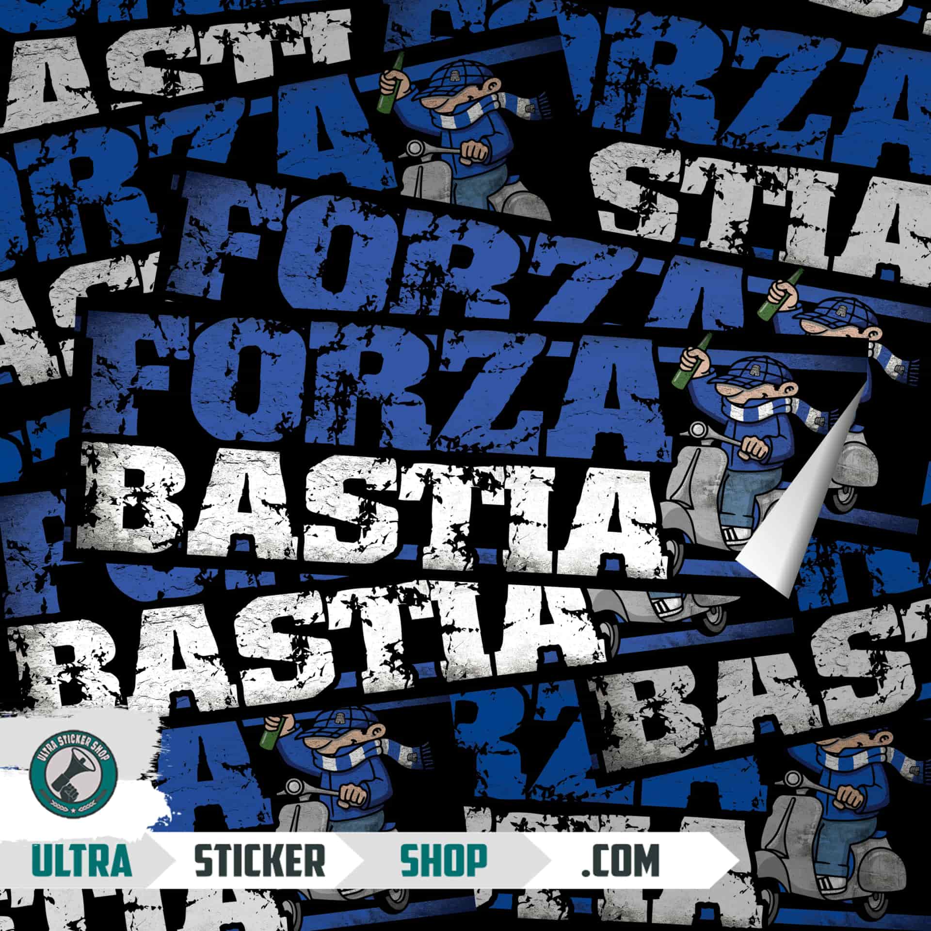 Forza Bastia Stickers