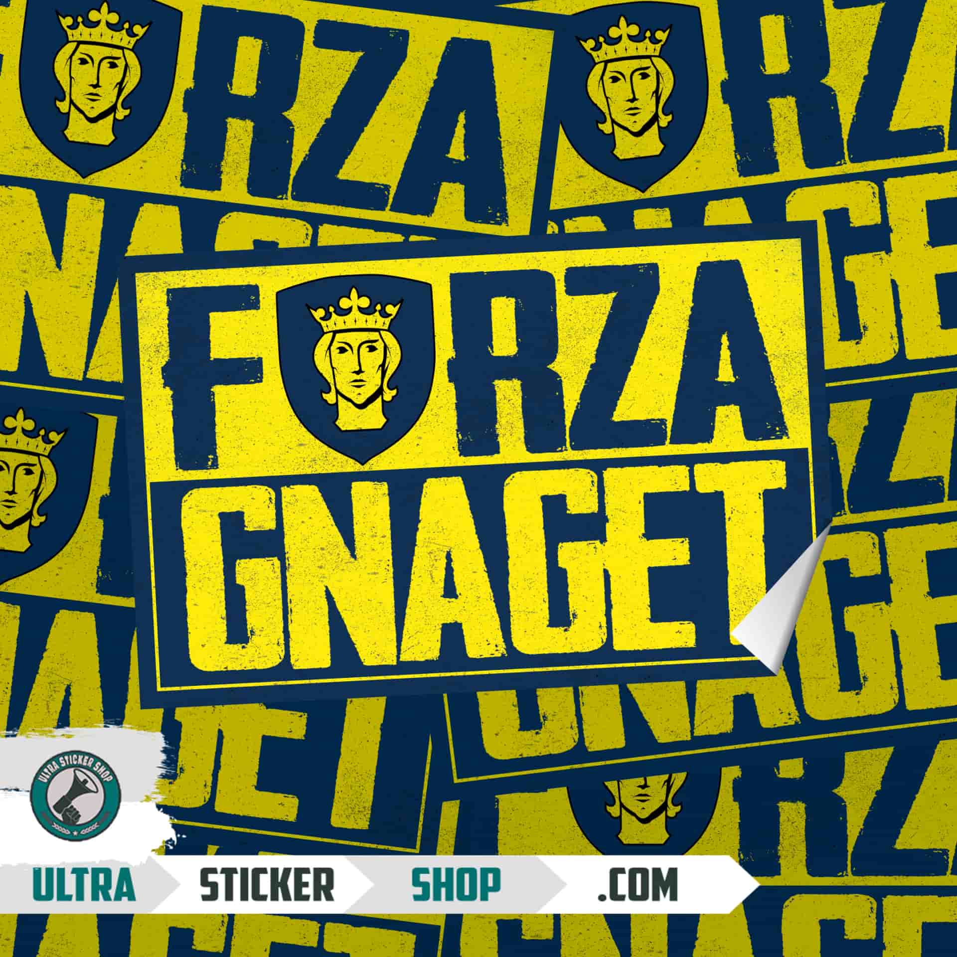 Forza Gnaget Stickers