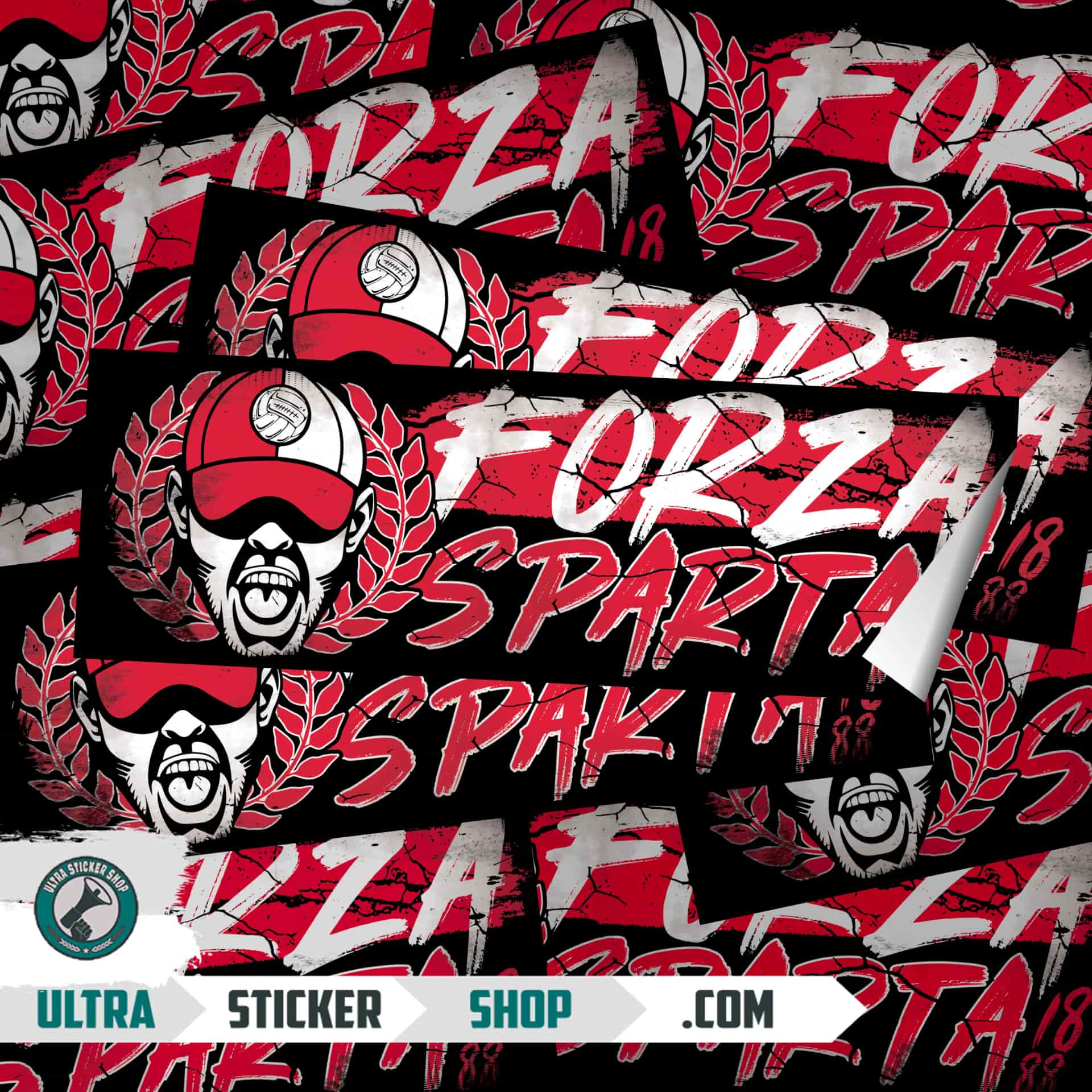 Forza Sparta Stickers
