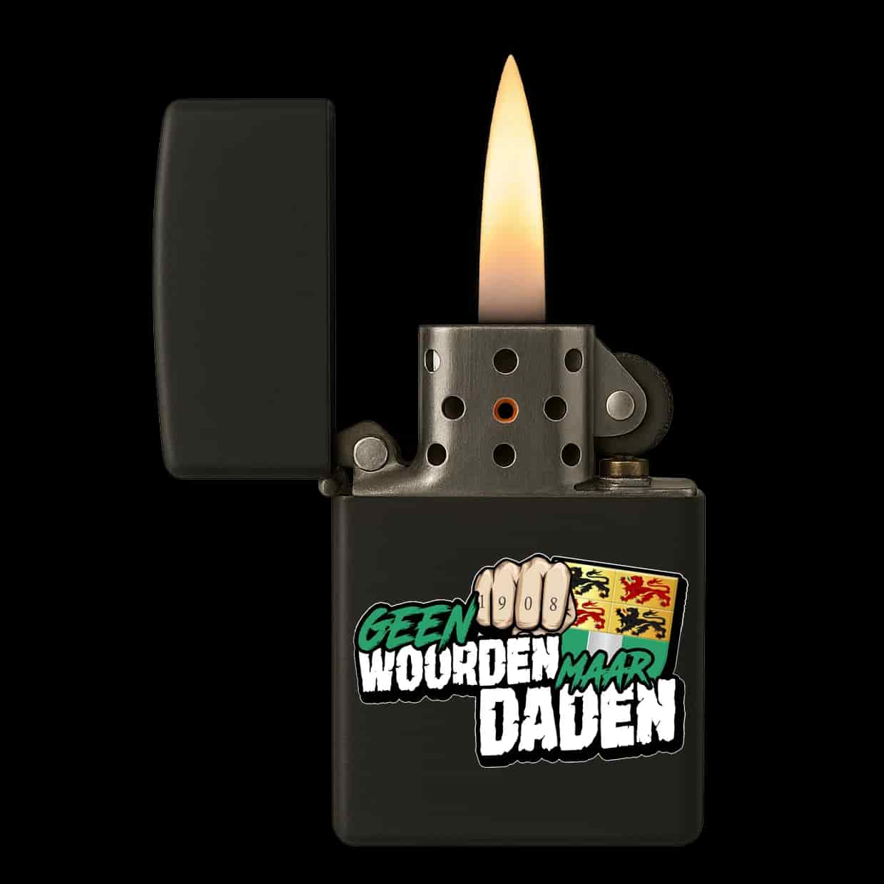 Geen woorden maar daden Lighter