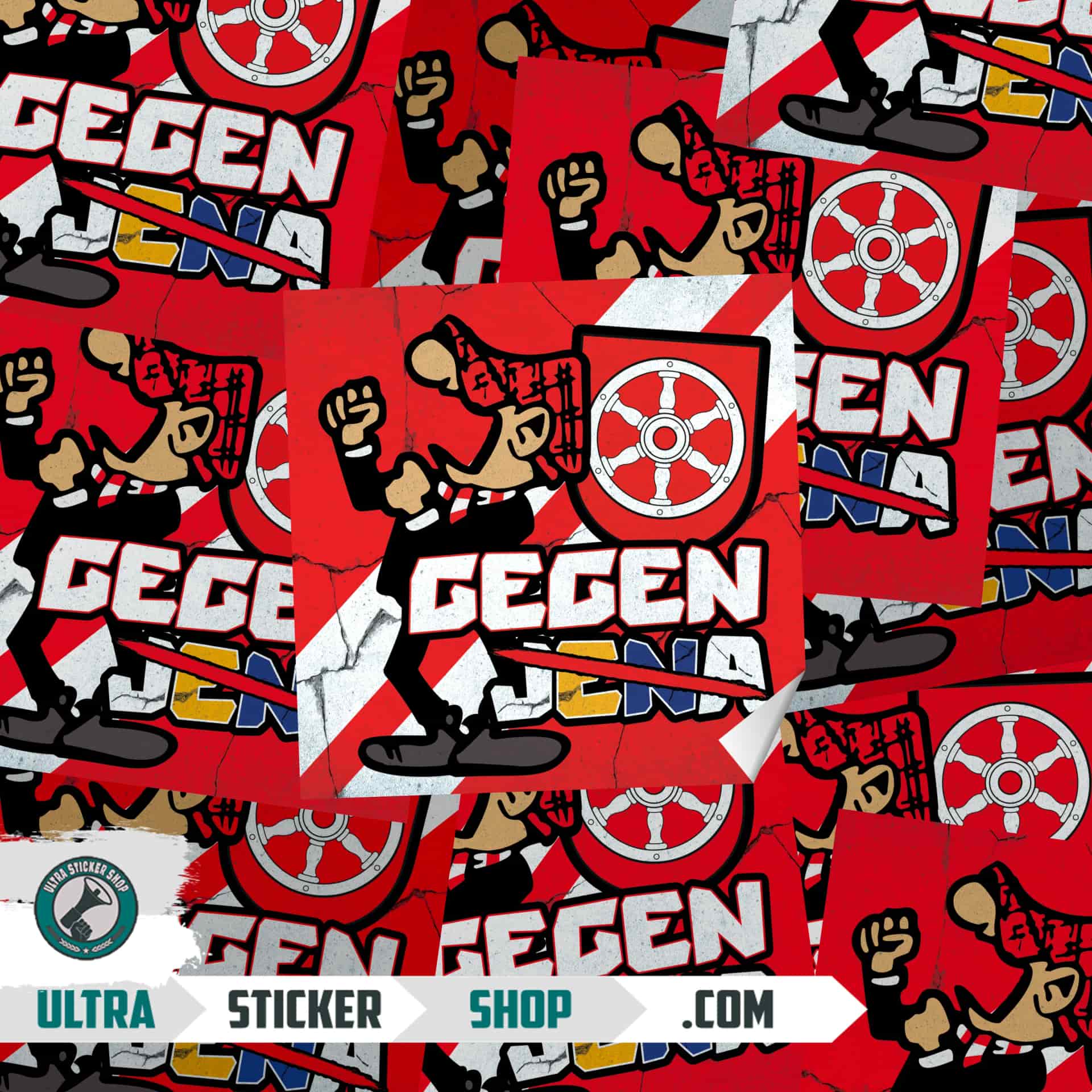 Gegen Jena Stickers