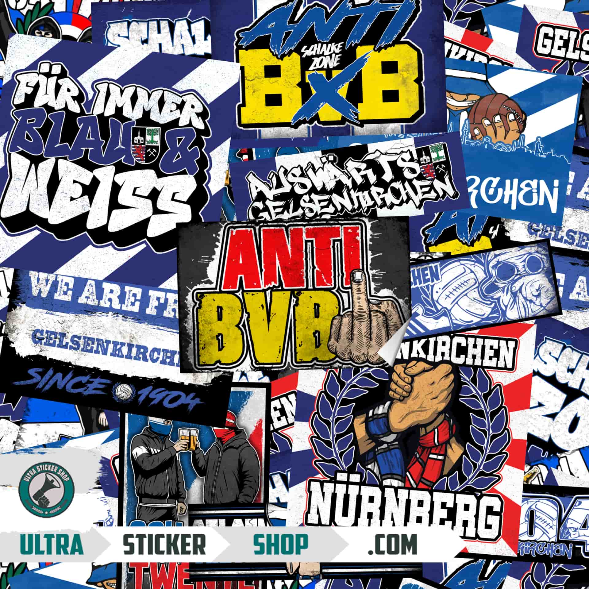 Gelsenkirchen Sticker-Mix