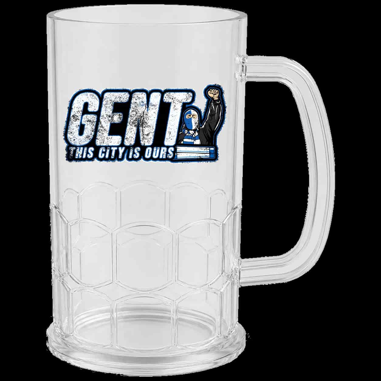 Gent this city is ours Beer Mug