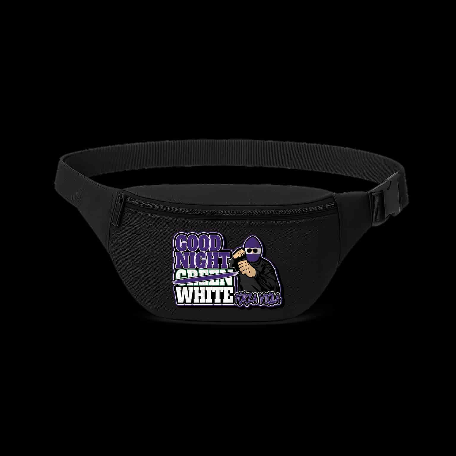 good night green white! Fanny Pack