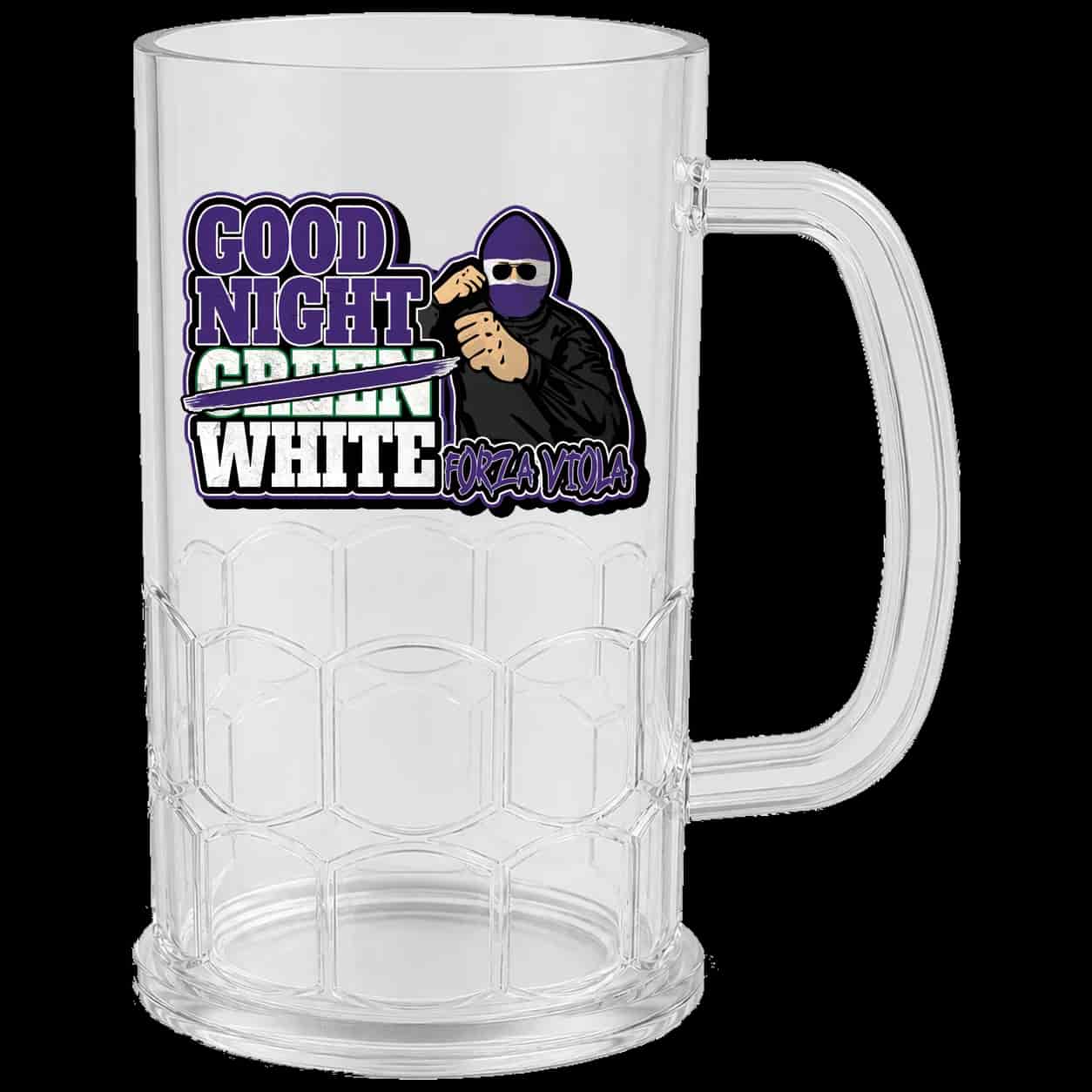 good night green white! Beer Mug
