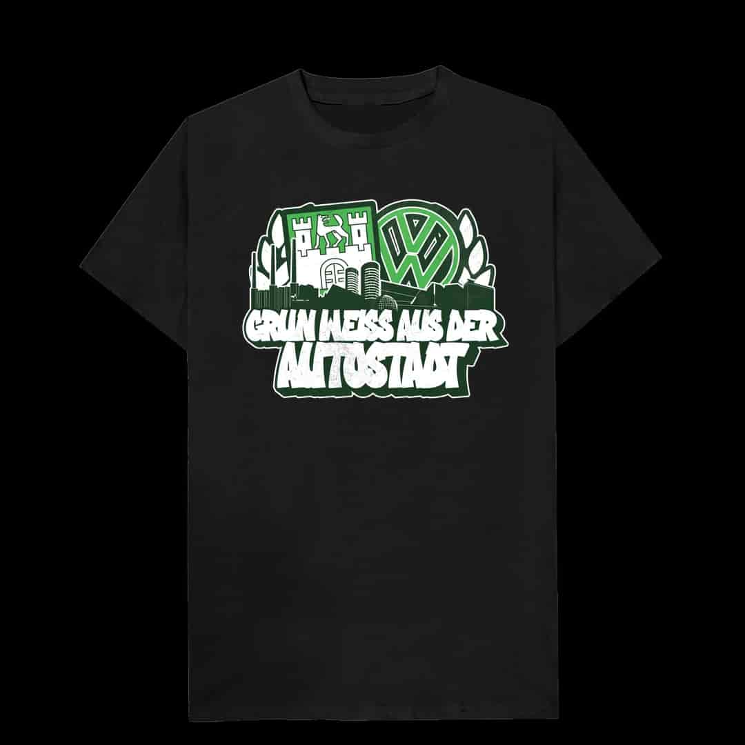 Grün weiss aus der autostadt T-Shirt