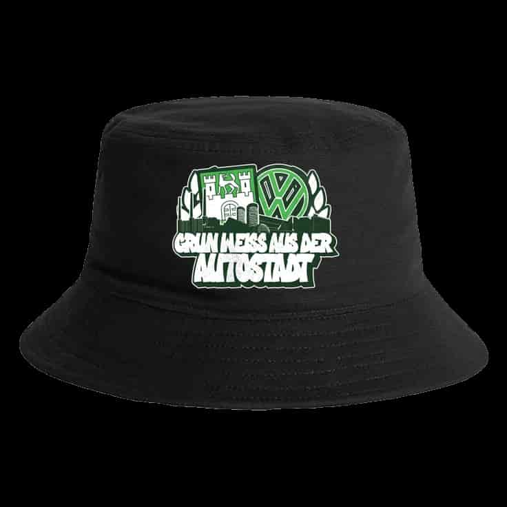 Grün weiss aus der autostadt Bucket Hat