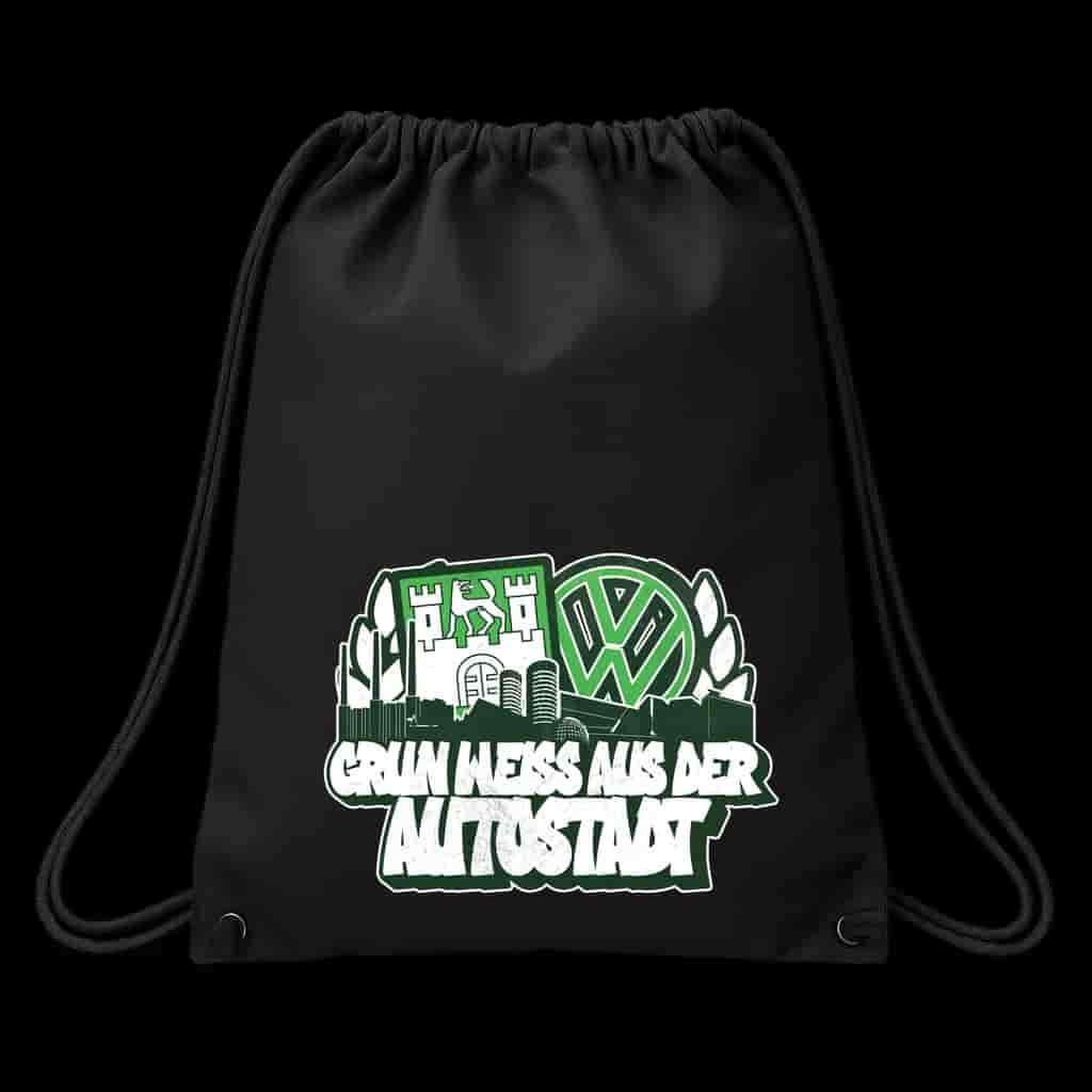 Grün weiss aus der autostadt Sack Pack