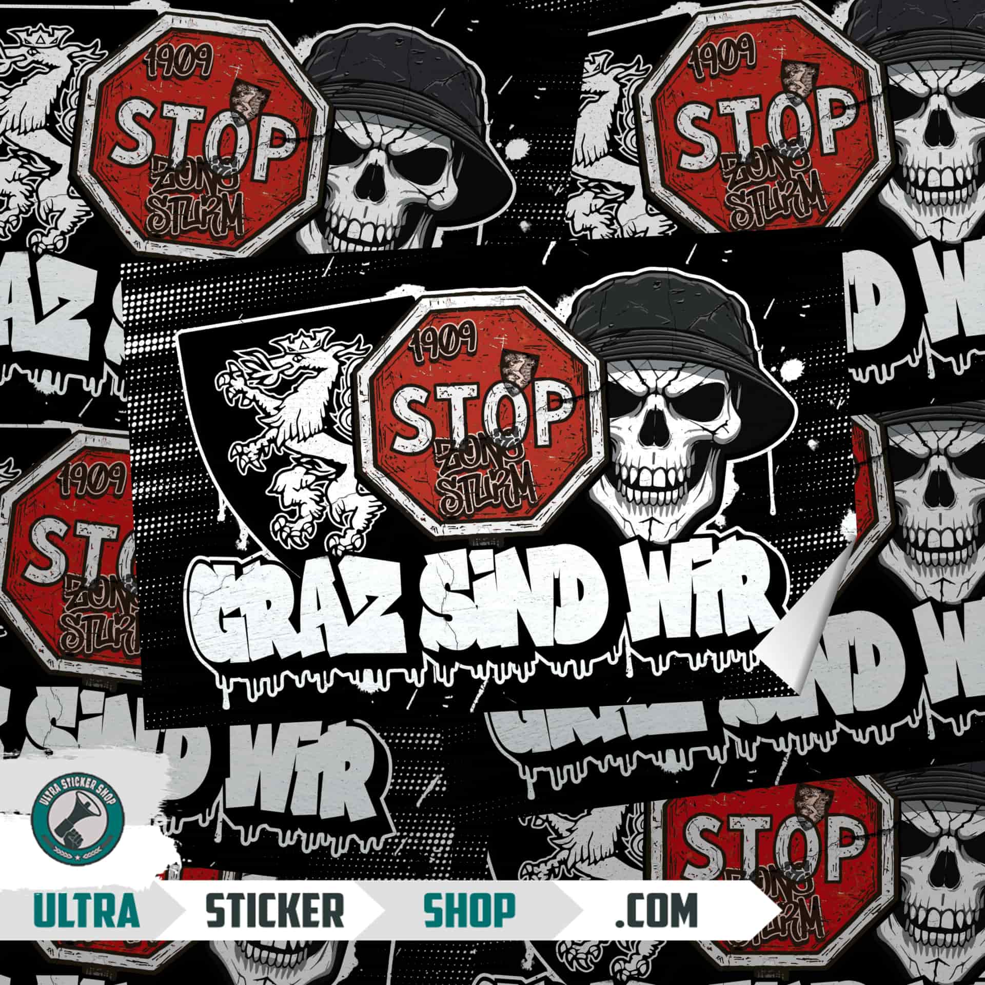 Graz sind wir! Stickers