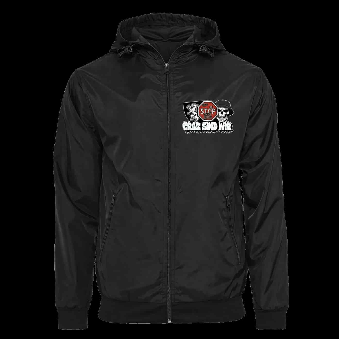 Graz sind wir! Jacket with Zip-Off Balaclava
