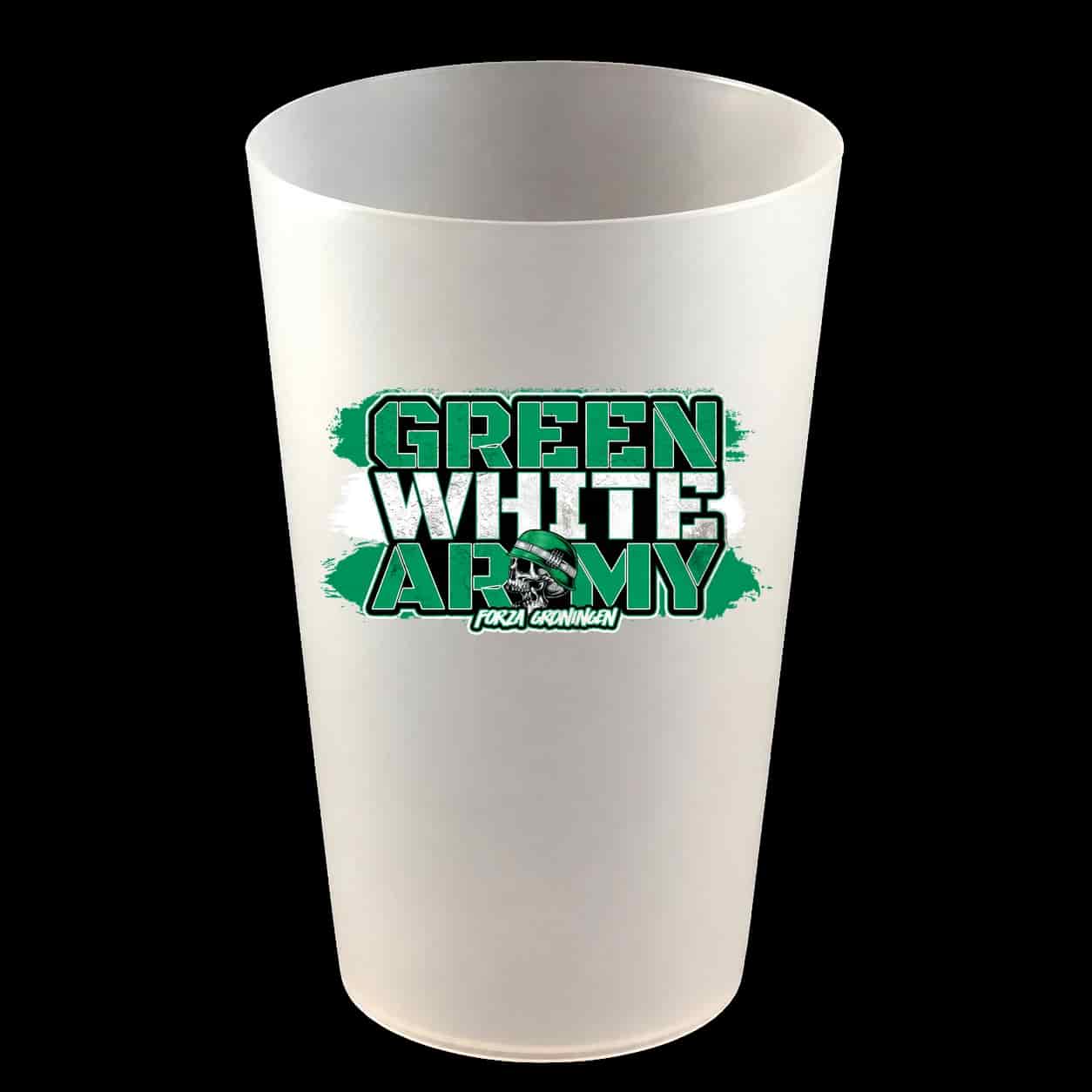 Green white army Hardcup