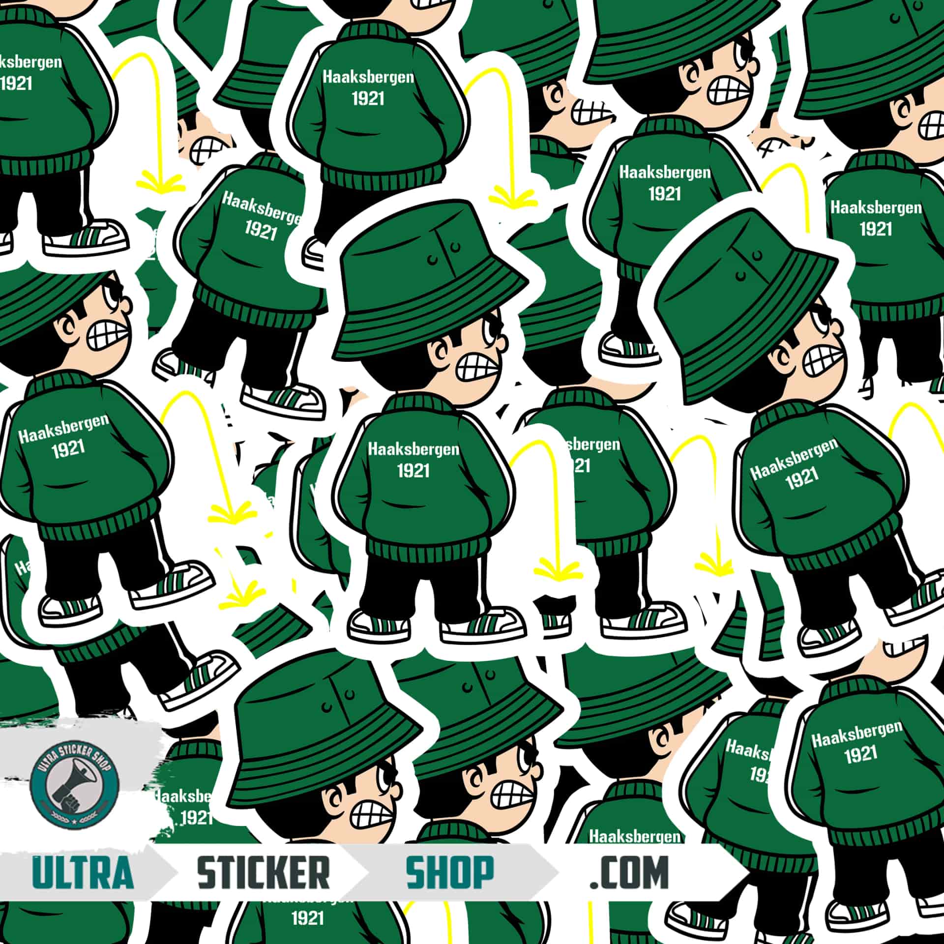 Haaksbergen 1921 Pee Kid Stickers