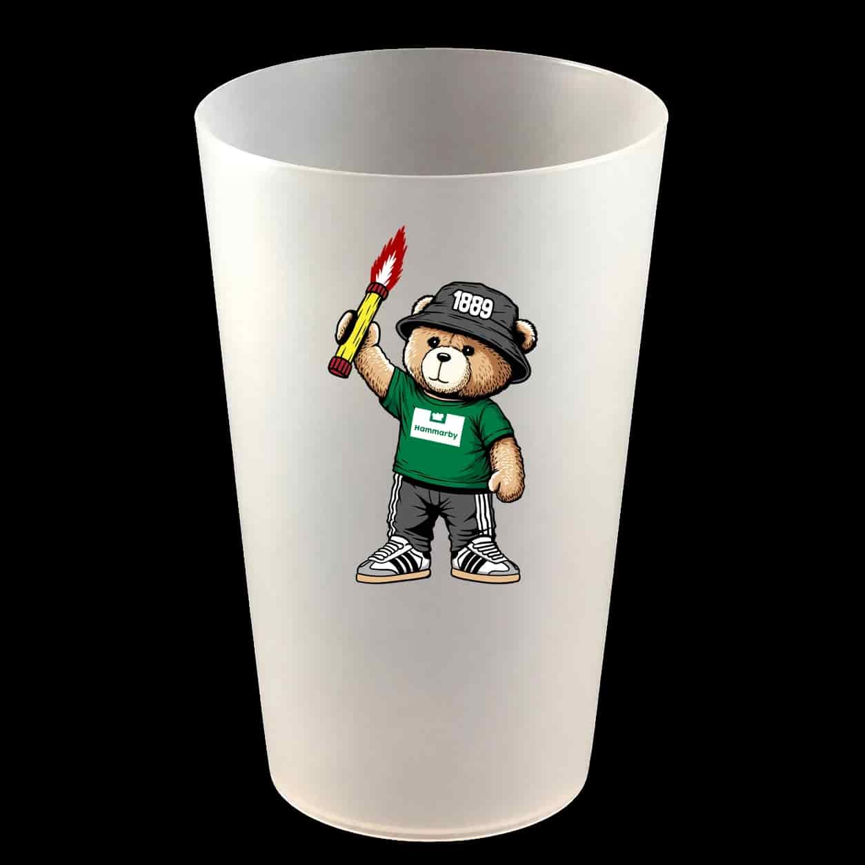 Hammarby 1889 bear Hardcup