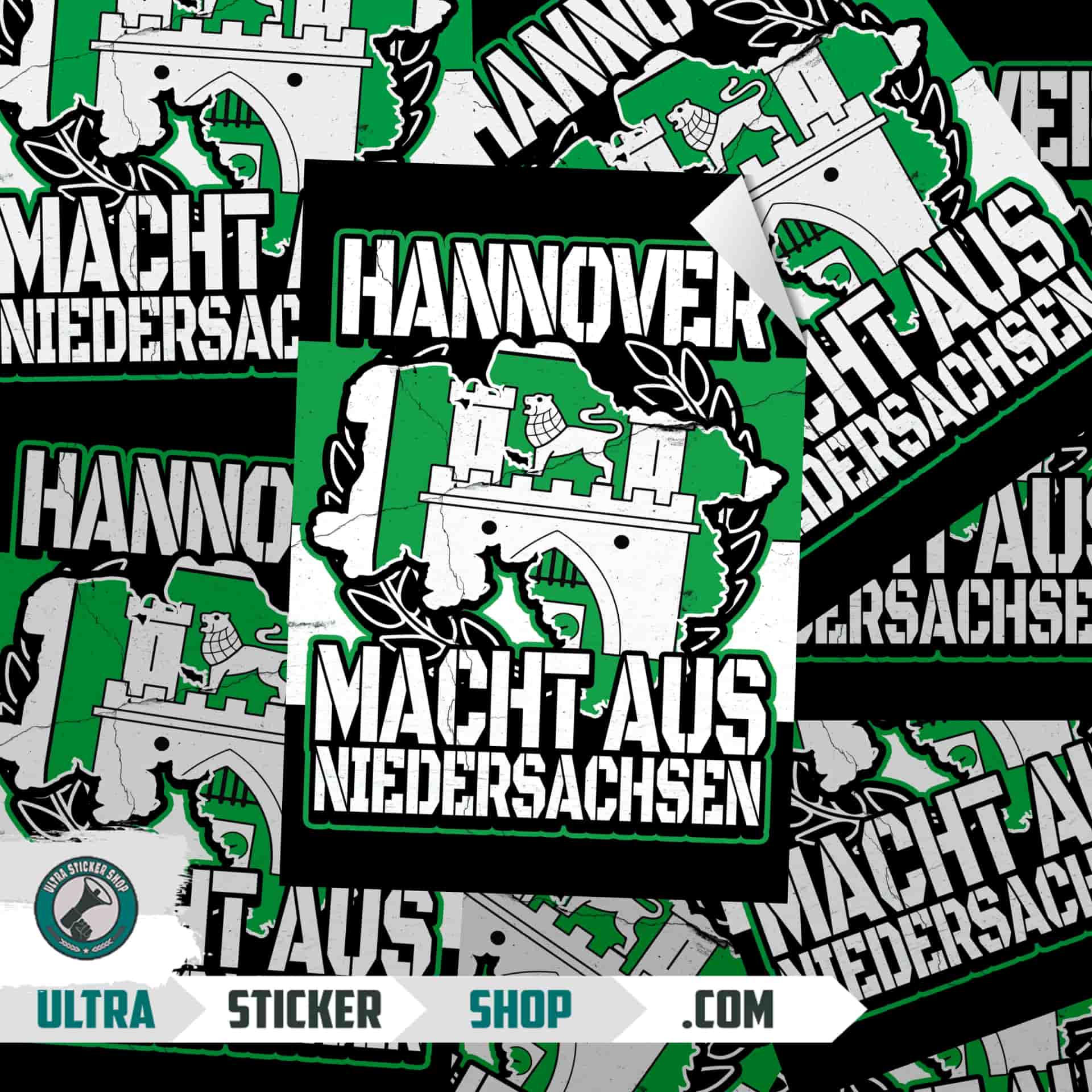 Hannover macht aus niedersachsen Stickers