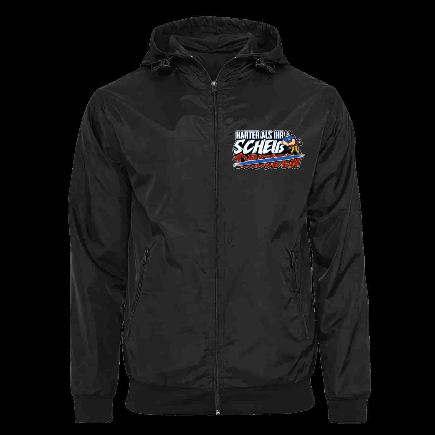 Harter als ihr - scheiß Dresden Jacket with Zip-Off Balaclava