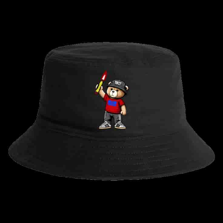 Helsingborg 1907 bear Bucket Hat