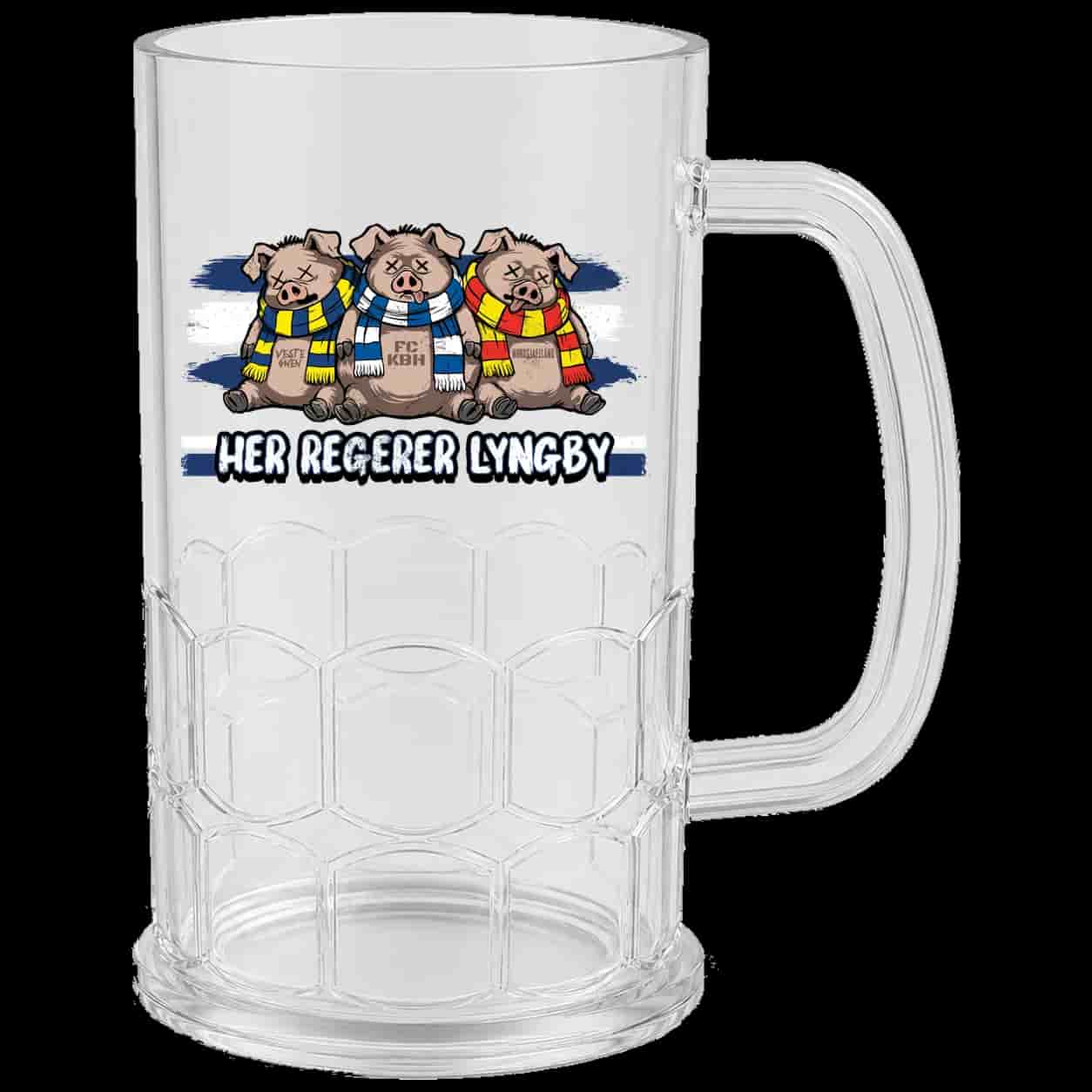 Her Regerer Lyngby Beer Mug