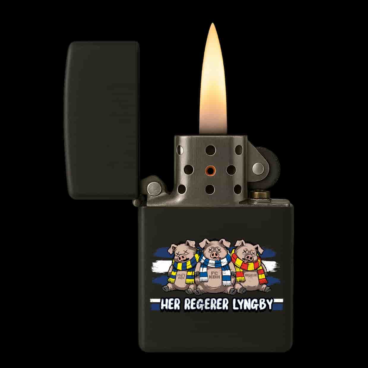 Her Regerer Lyngby Lighter