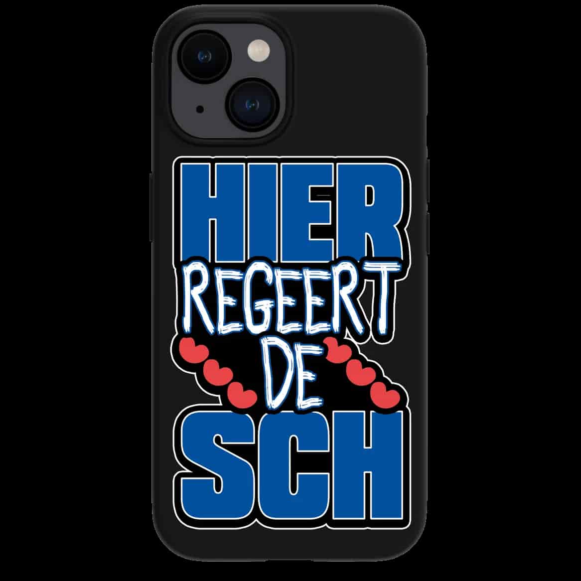 Hier regeert de SCH Iphone Case