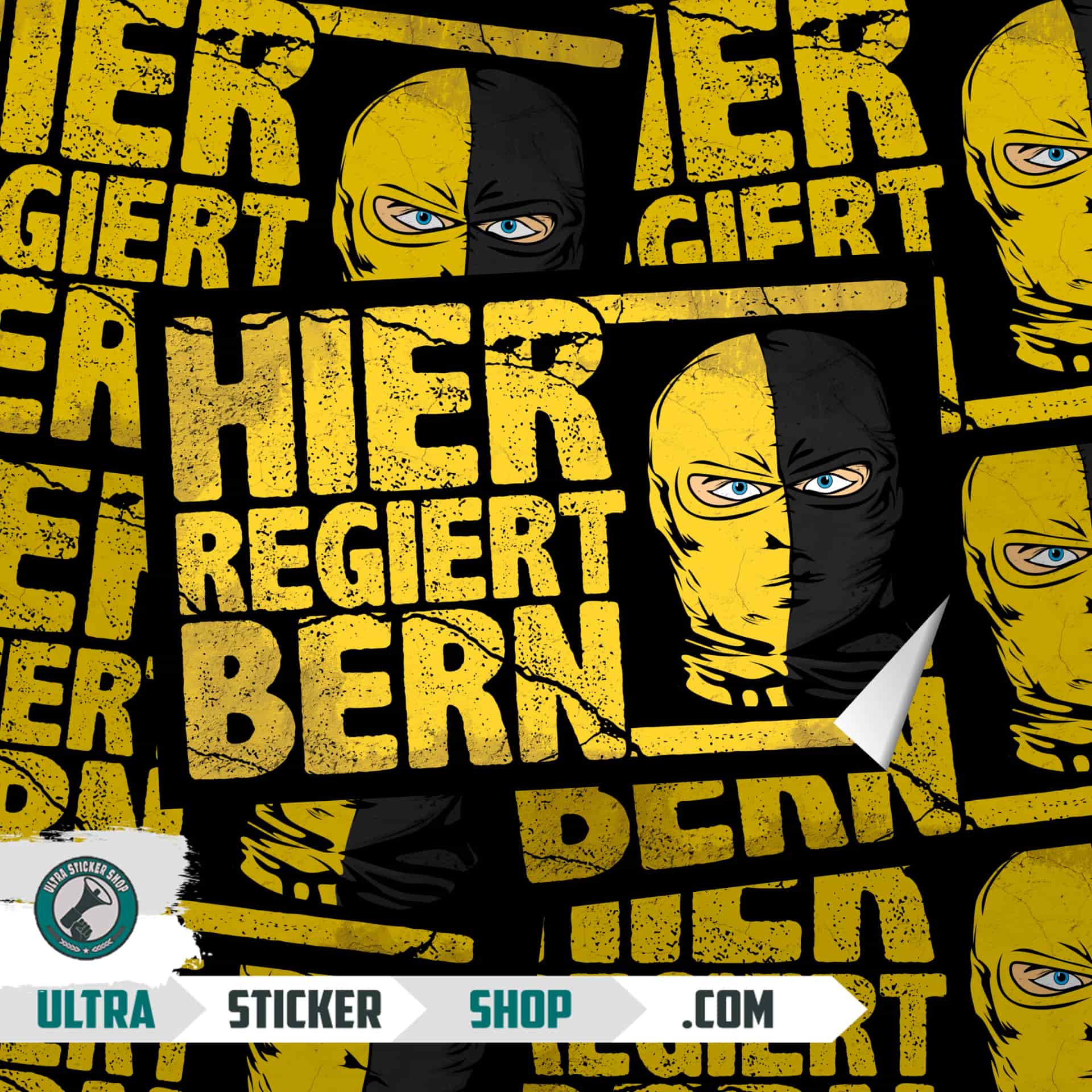 Hier regiert Bern Stickers