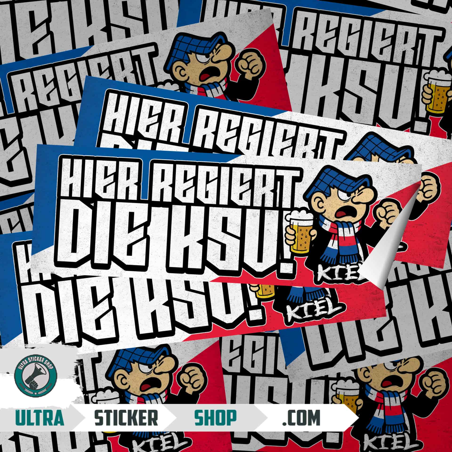 Hier regiert die KSV! Stickers