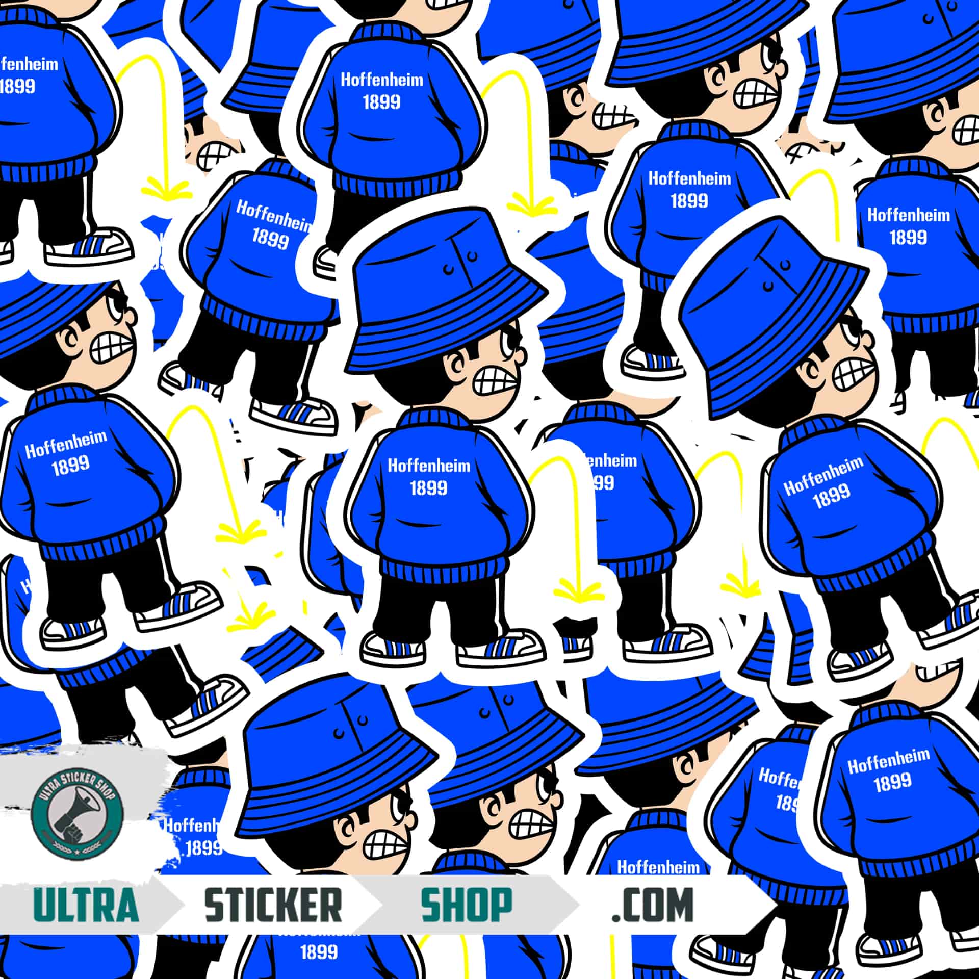 Hoffenheim 1899 Pee Kid Stickers