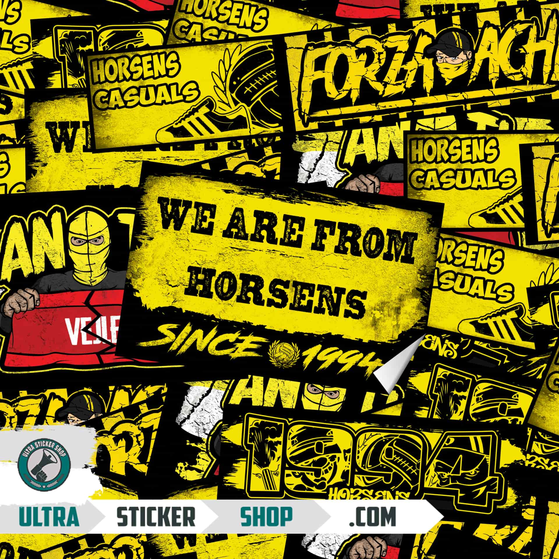Horsens Sticker-Mix
