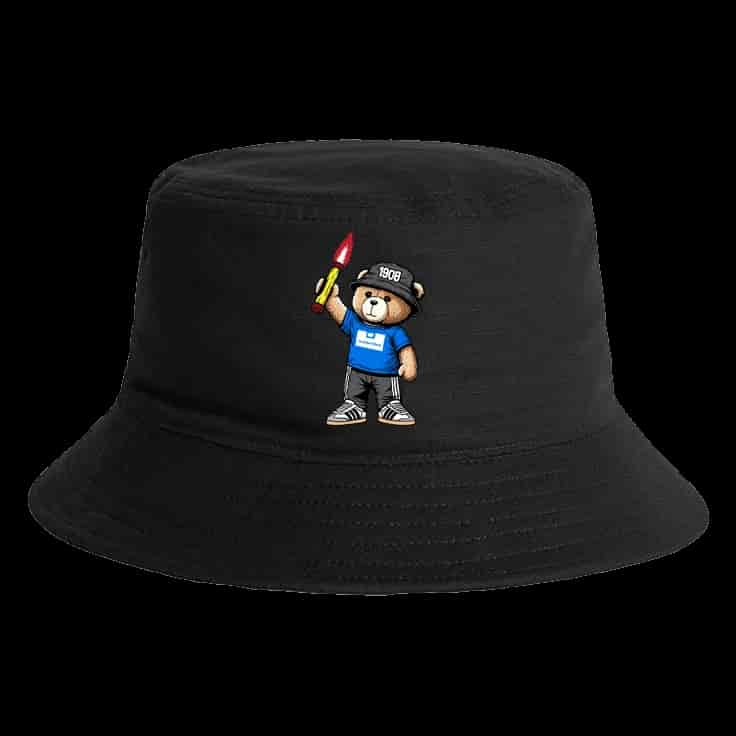 Huddersfield 1908 bear Bucket Hat