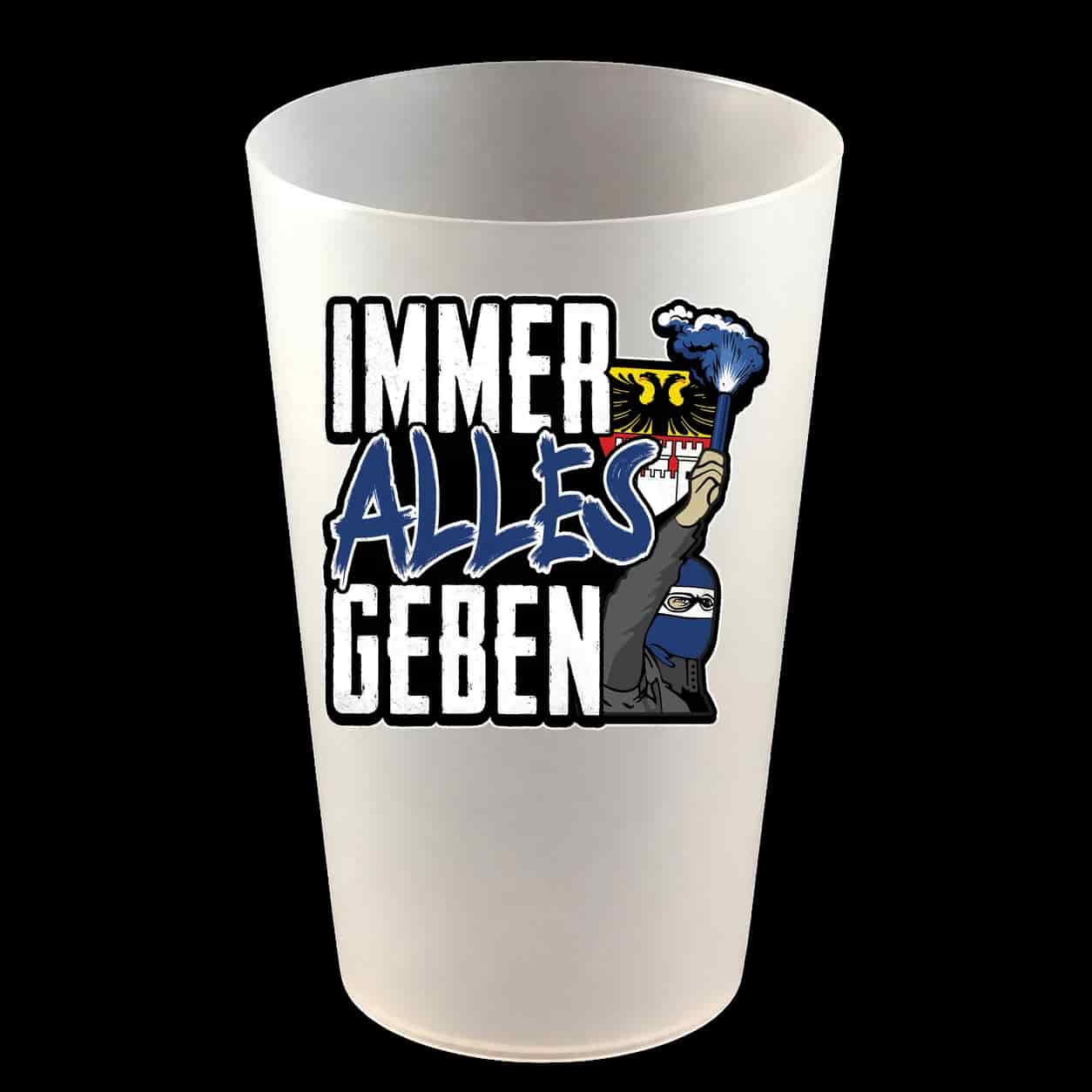 Immer alles geben Hardcup