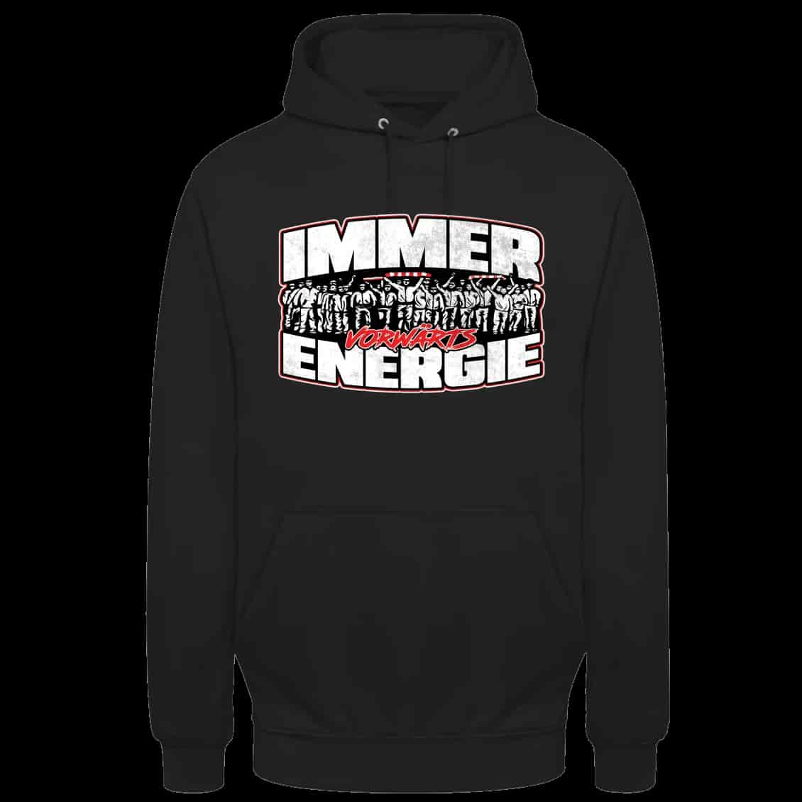 Immer vorwärts Energie Hoodie