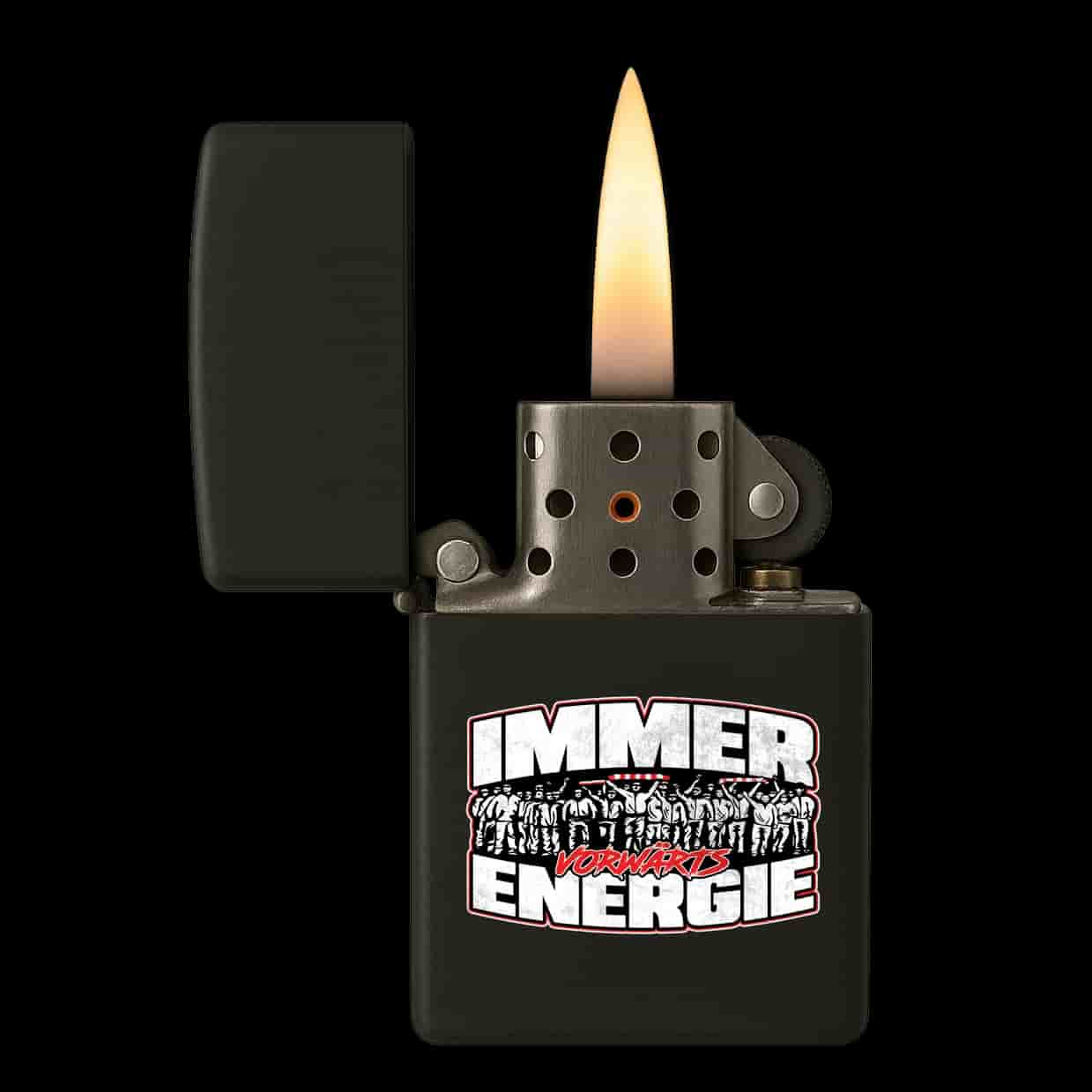 Immer vorwärts Energie Lighter