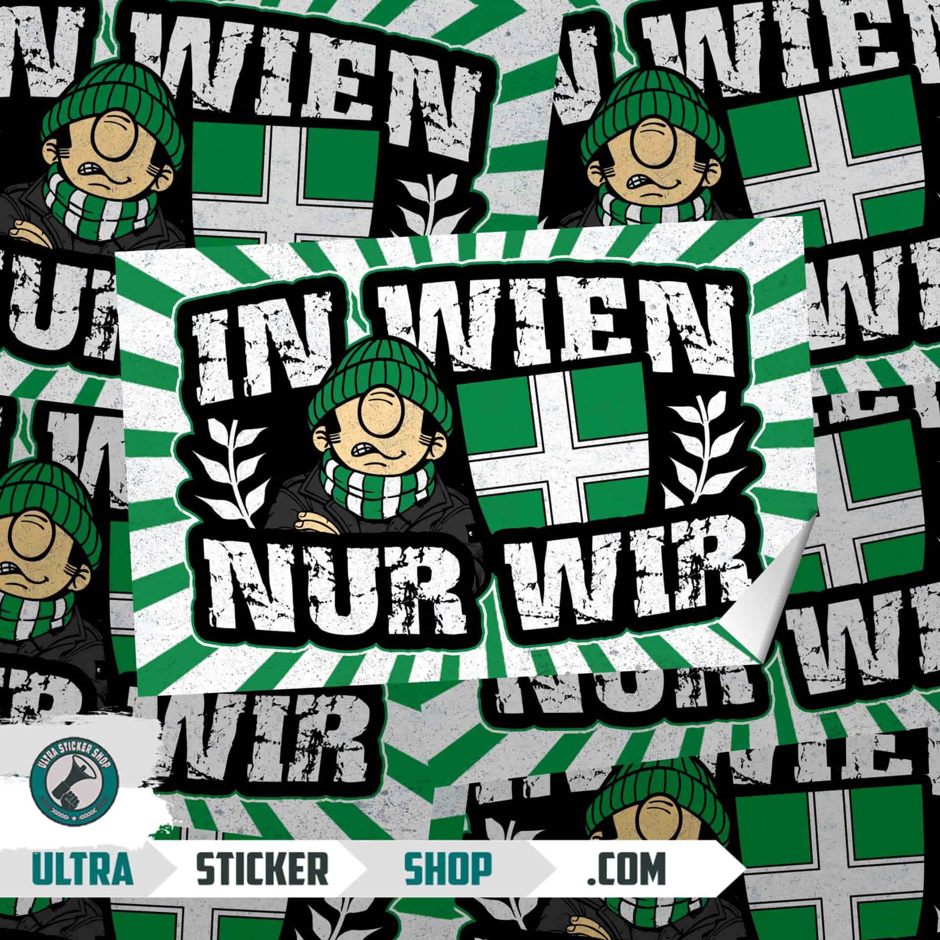 In Wien nur wir Stickers