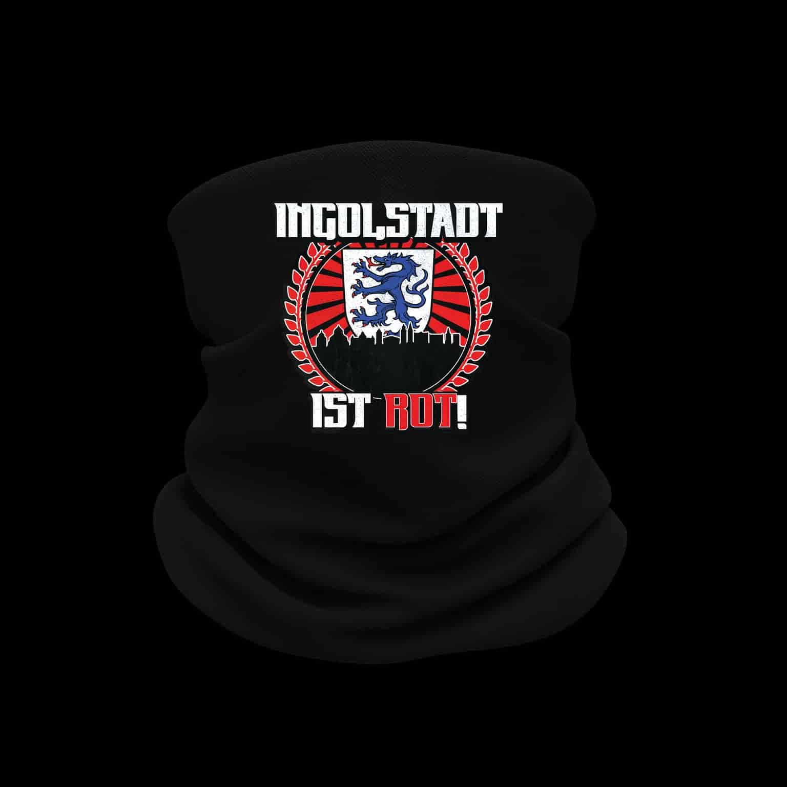 Ingolstadt ist rot Neckwarmer
