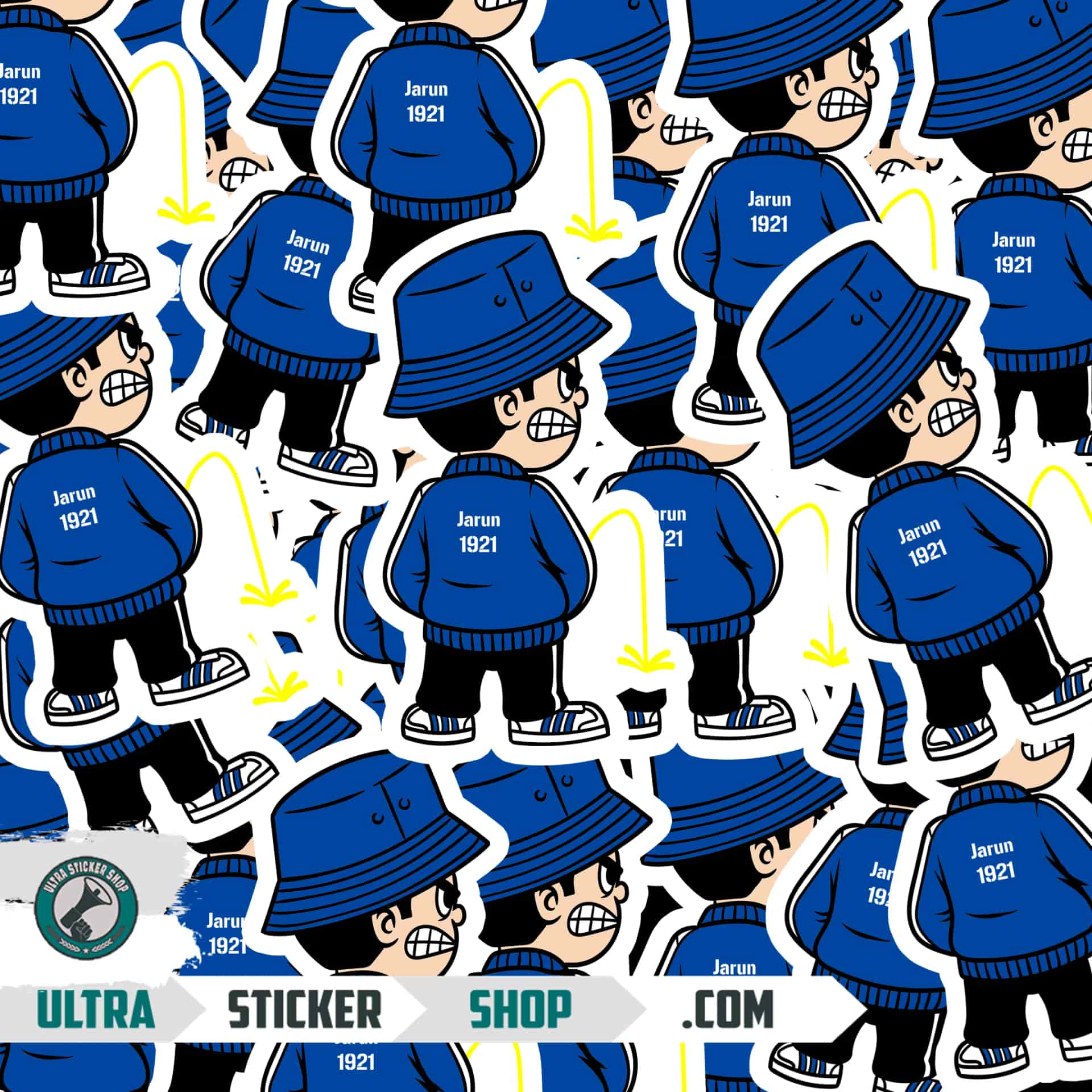 Jarun 1921 Pee Kid Stickers