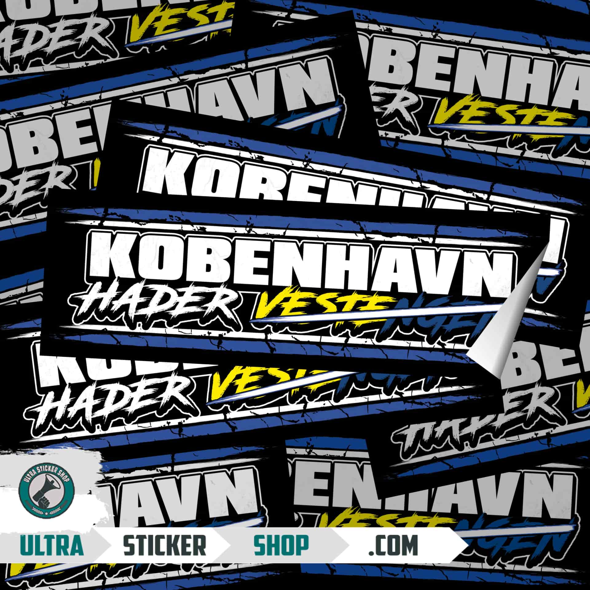 København hader Vestegnen Stickers