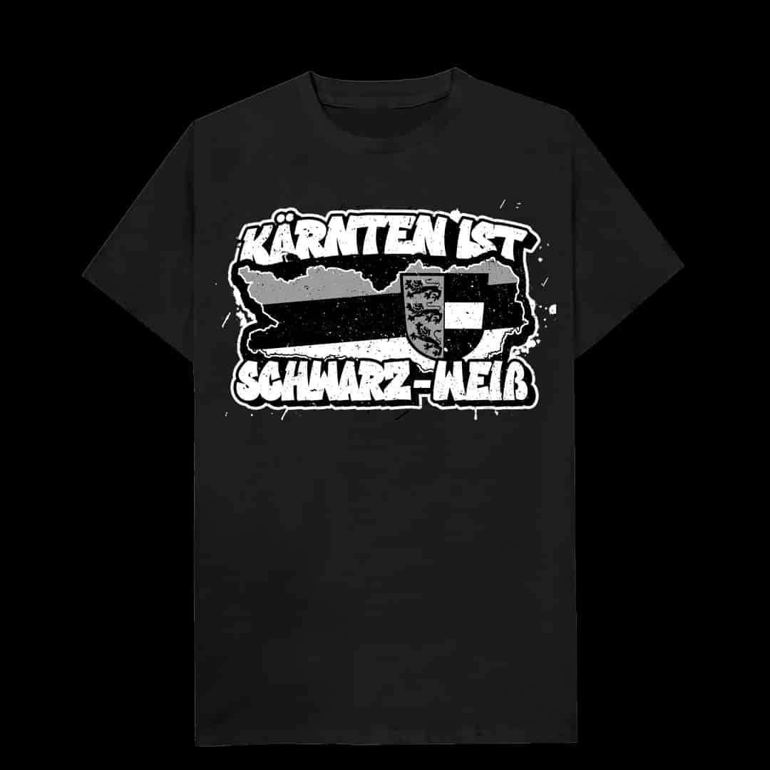 Kärnten ist schwarz-weiß T-Shirt