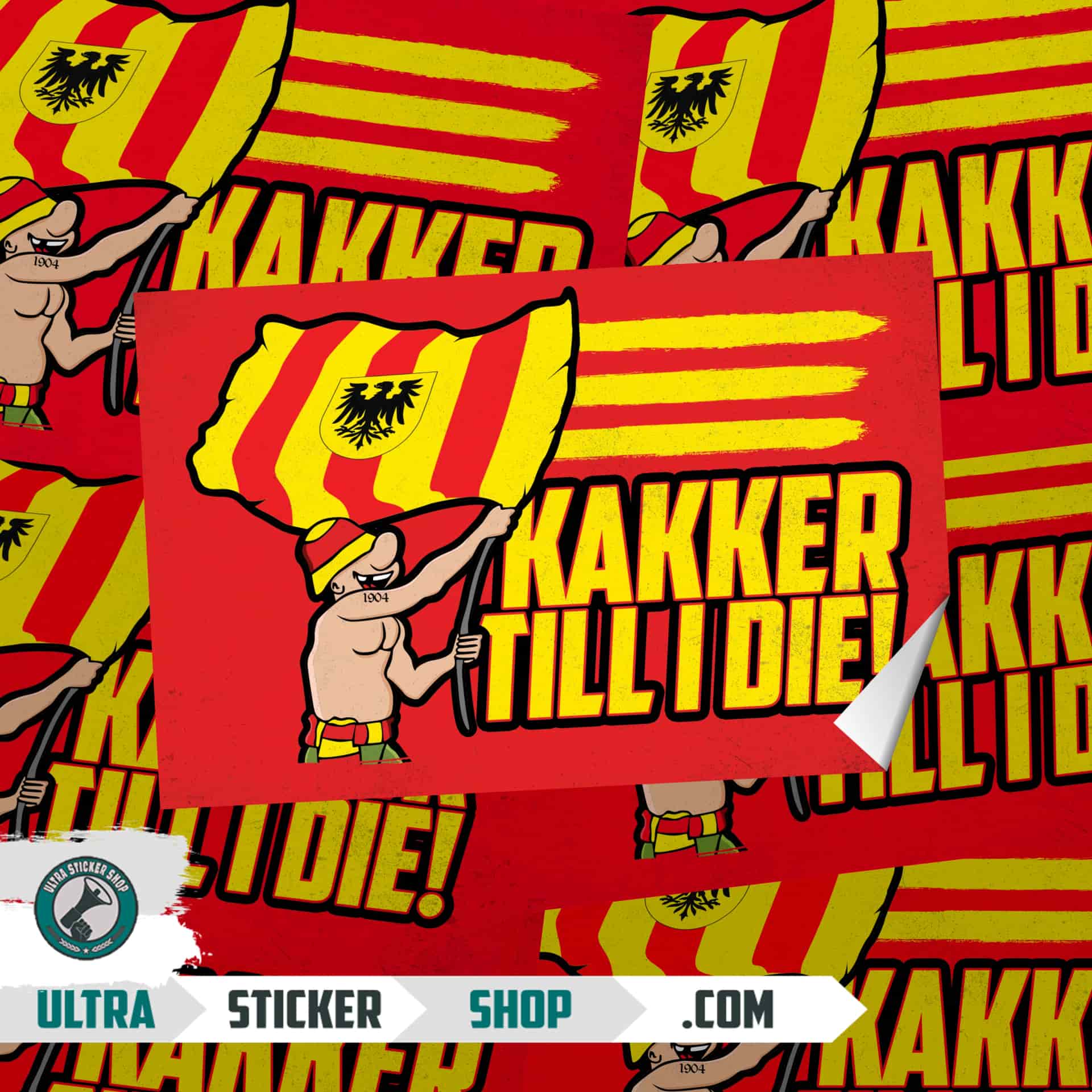 Kakker till I die Stickers