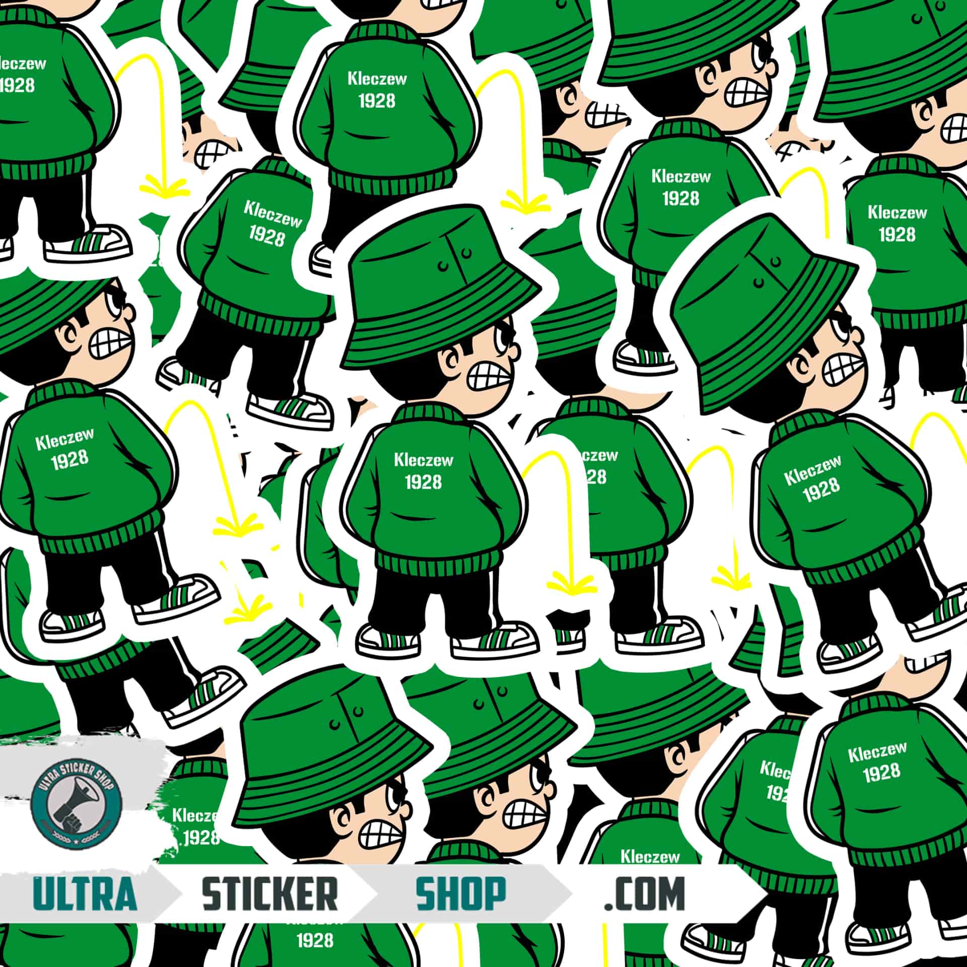 Kleczew 1928 Pee Kid Stickers