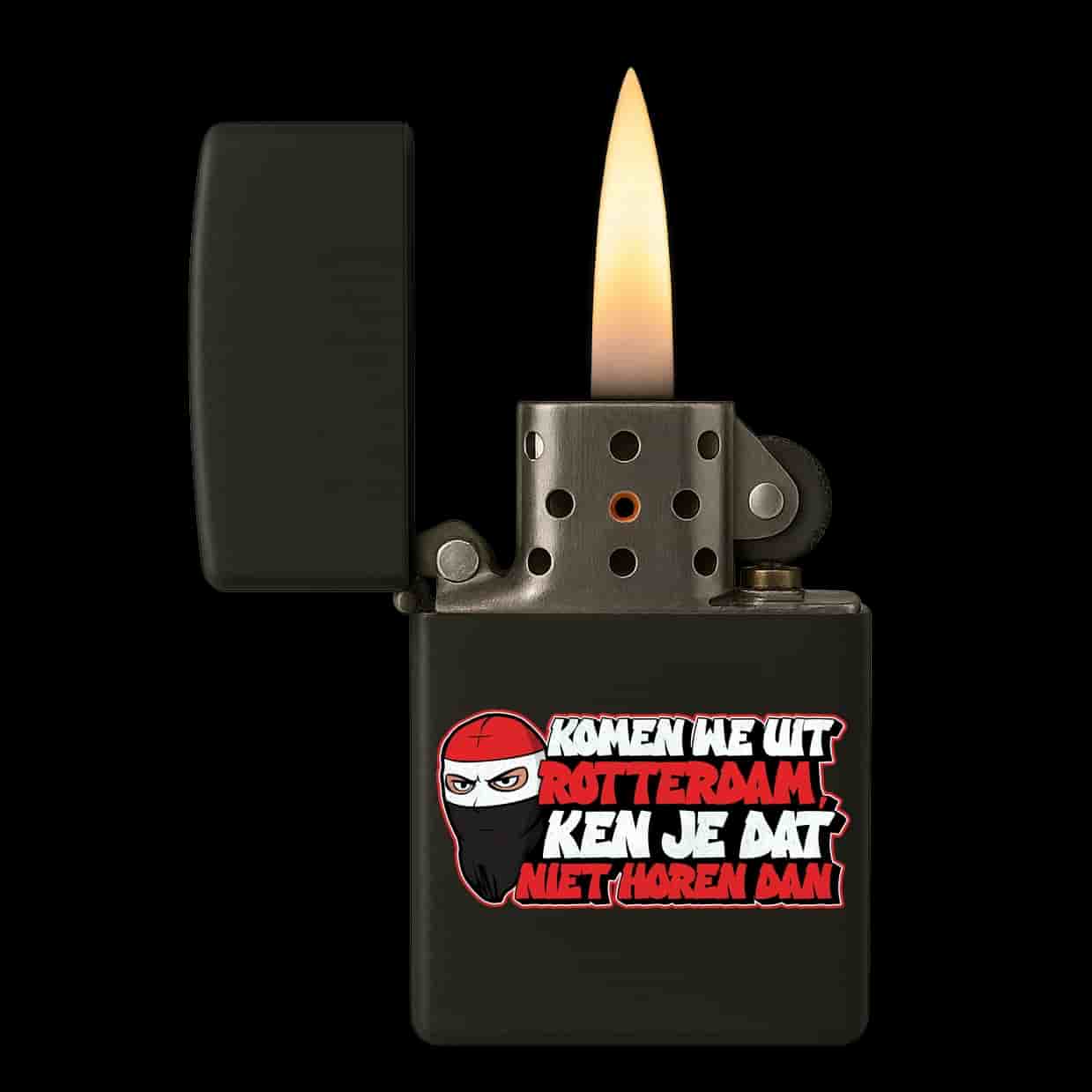 Komen we uit Rotterdam, Ken je dat niet horen dan Lighter