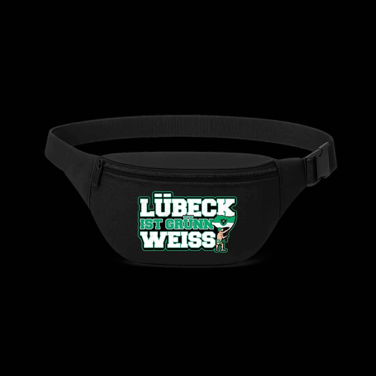 Lübeck ist Grünn weiss Fanny Pack