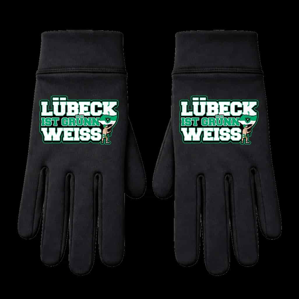 Lübeck ist Grünn weiss Gloves