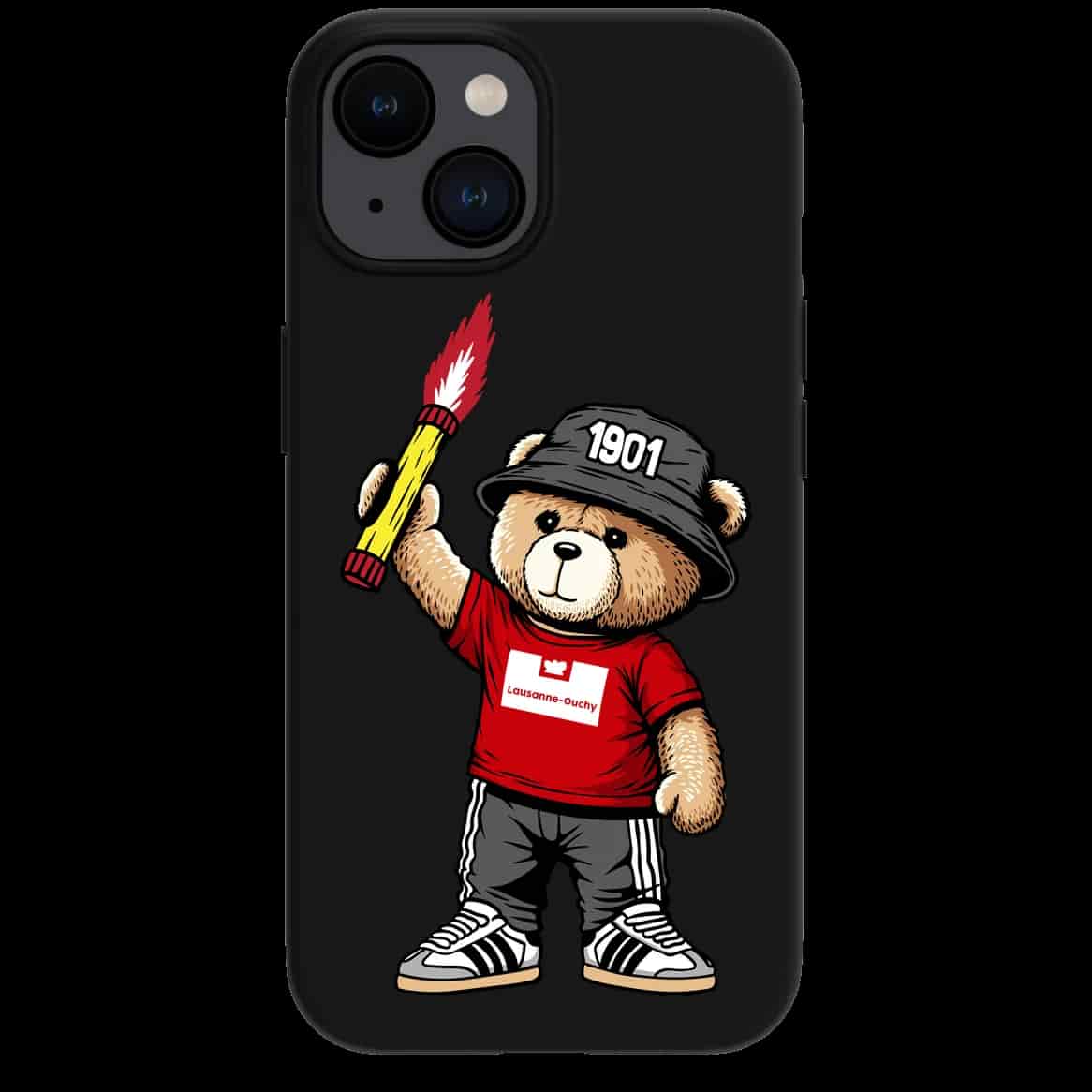 Lausanne-Ouchy 1901 bear Iphone Case