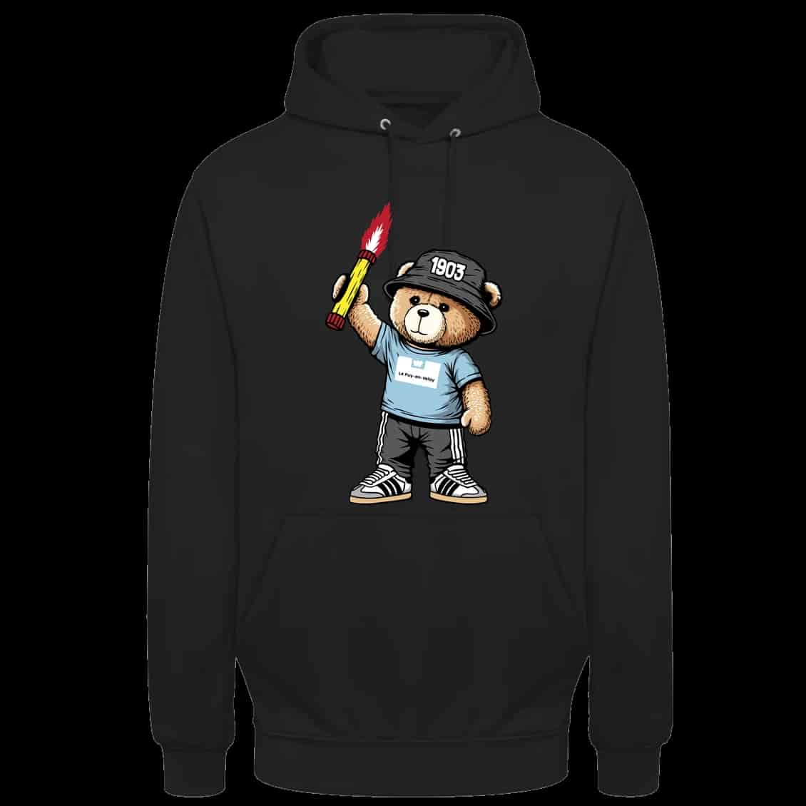 Le Puy-en-Velay 1903 bear Hoodie