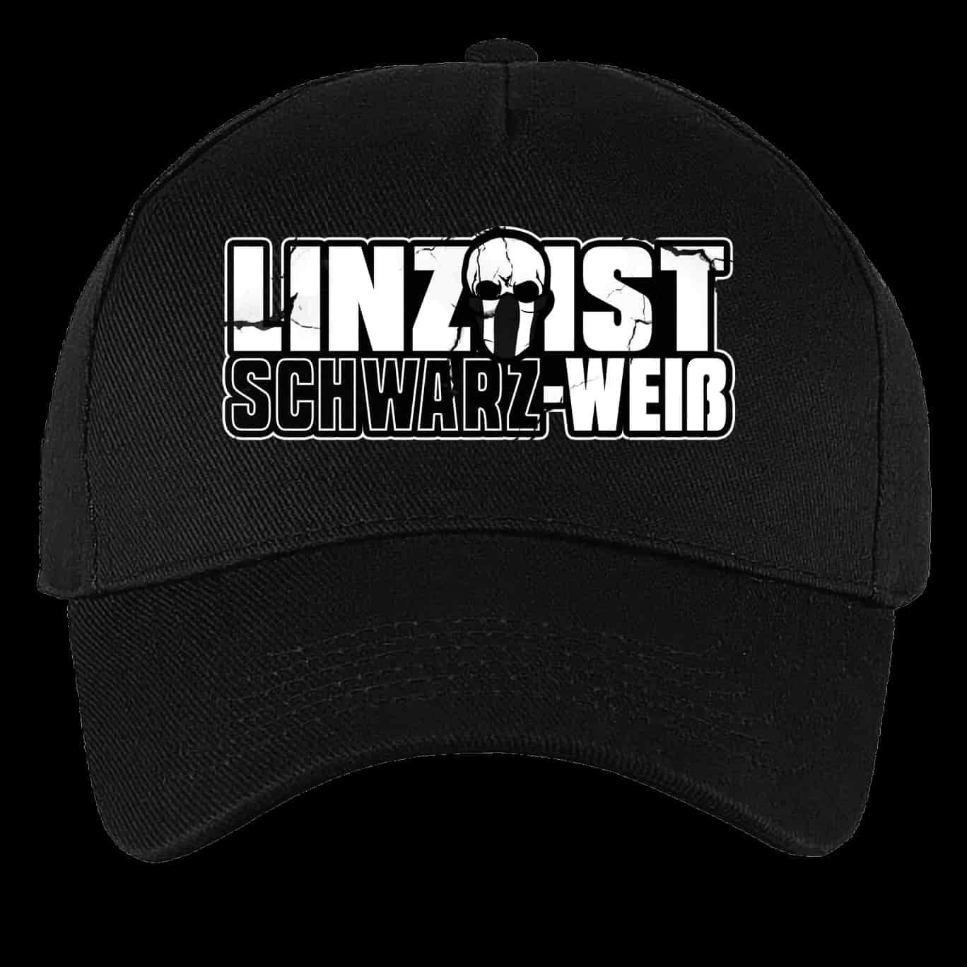 Linz ist schwarz-weiß Cap