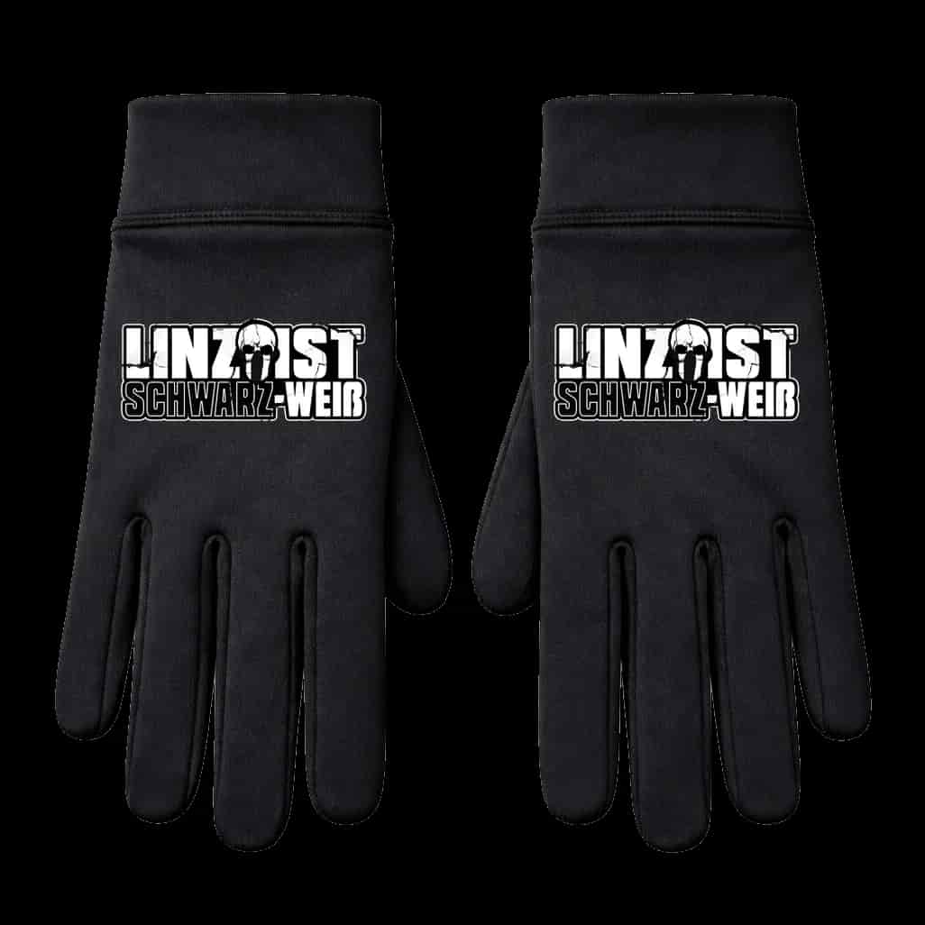 Linz ist schwarz-weiß Gloves